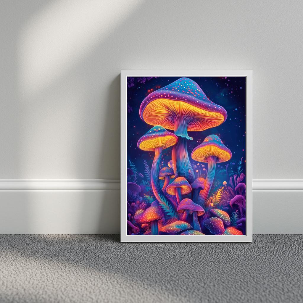 Mushrooms poster sfeerbeeld 3