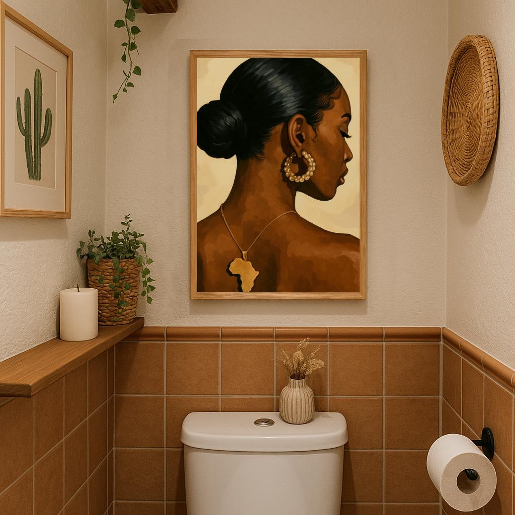Woman Africa Necklace poster sfeerbeeld 3