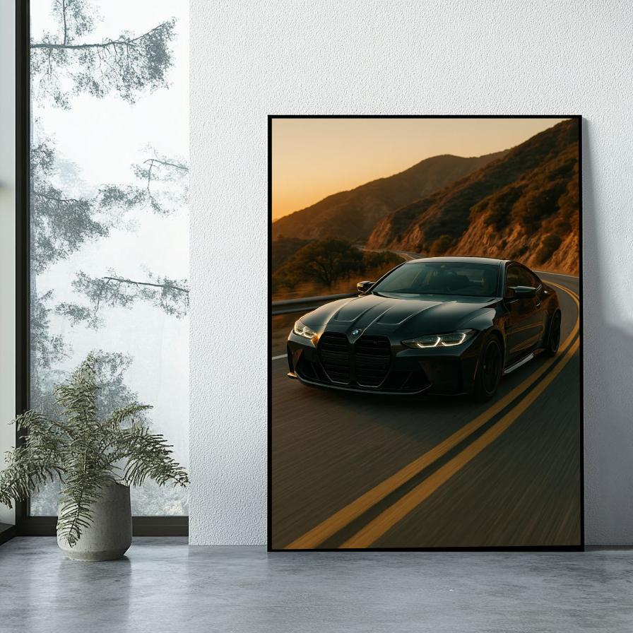 BMW Sports Car poster sfeerbeeld 1