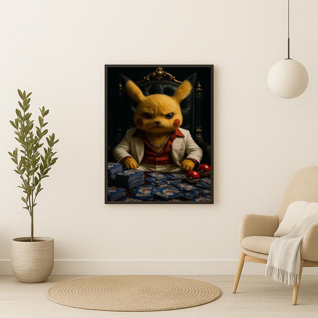 Pikachu Trading Cards Gangster poster sfeerbeeld 2