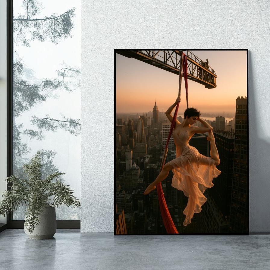 Acrobatics Cityscape poster sfeerbeeld 1