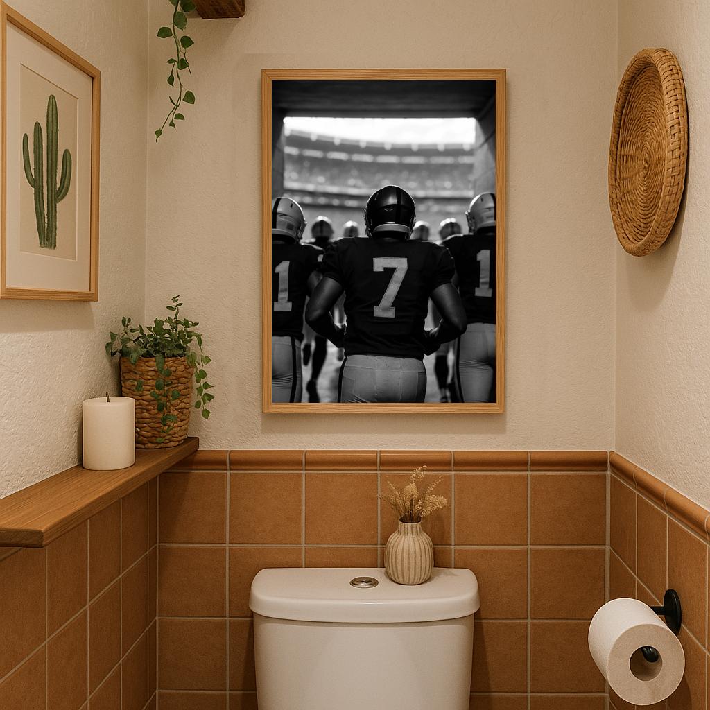 American Football B&W poster sfeerbeeld 3