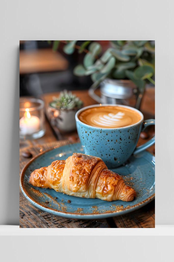 Koffie Brood op 3mm aluminium dibond