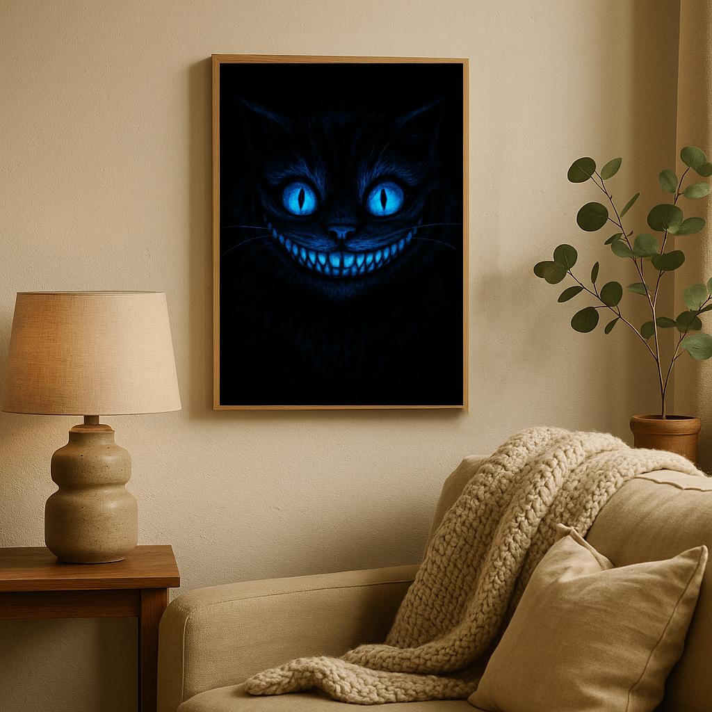 Cheshire Cat Alice in Wonderland poster sfeerbeeld 2