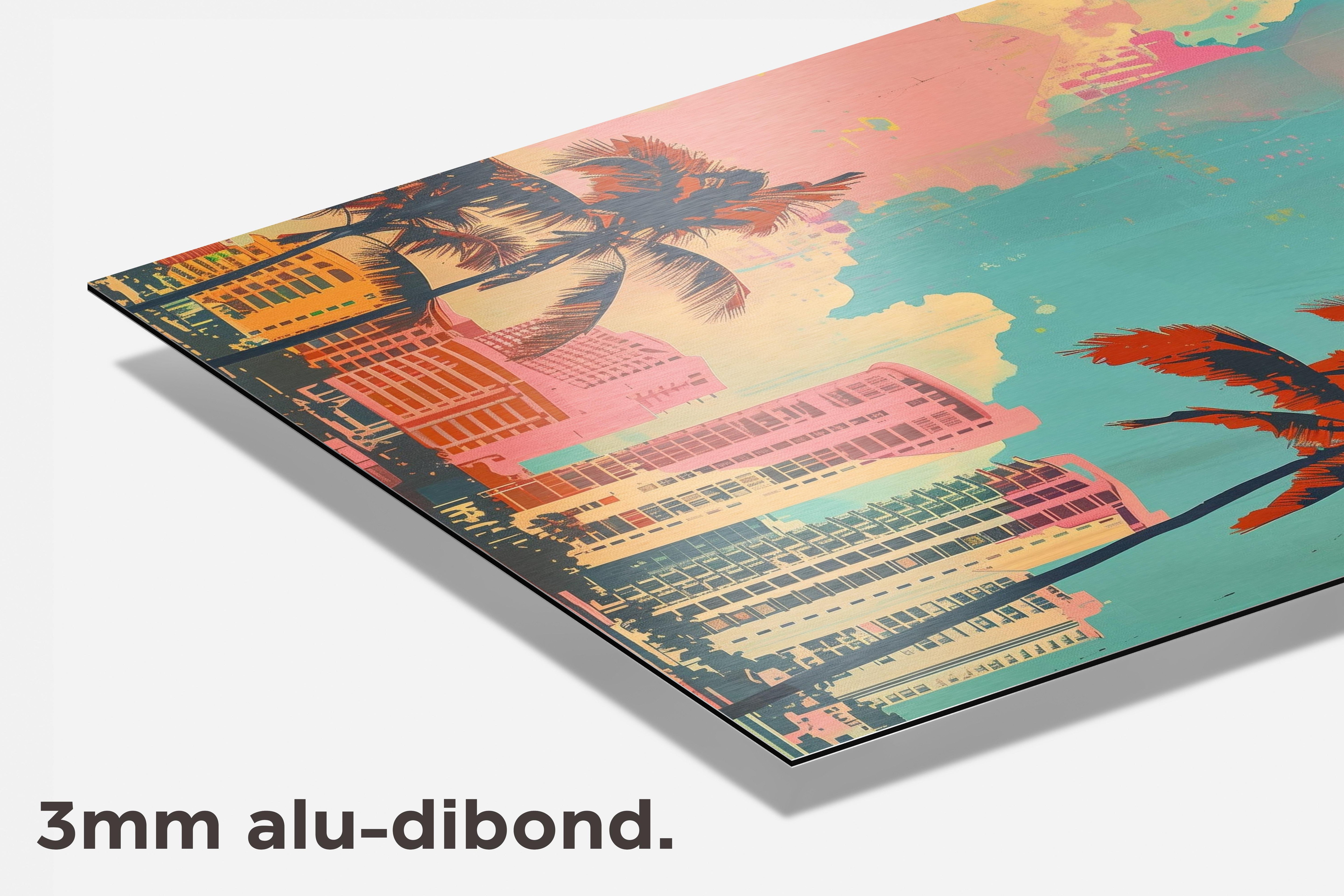 Miami dibond detail