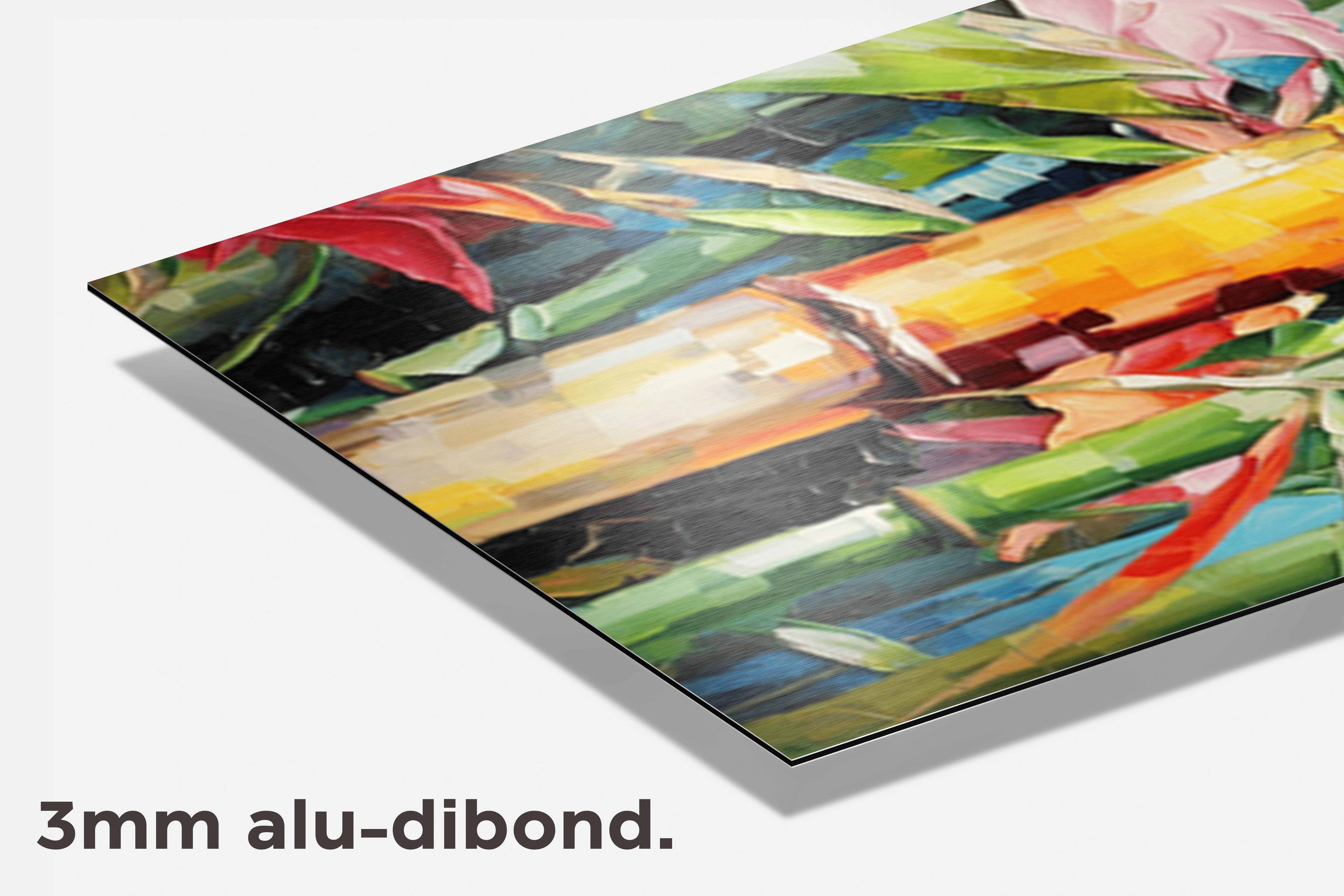 Bamboo  Natuurposter dibond detail