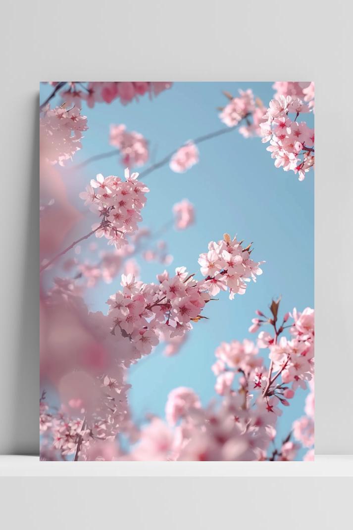 Kersenbloesem op 3mm aluminium dibond