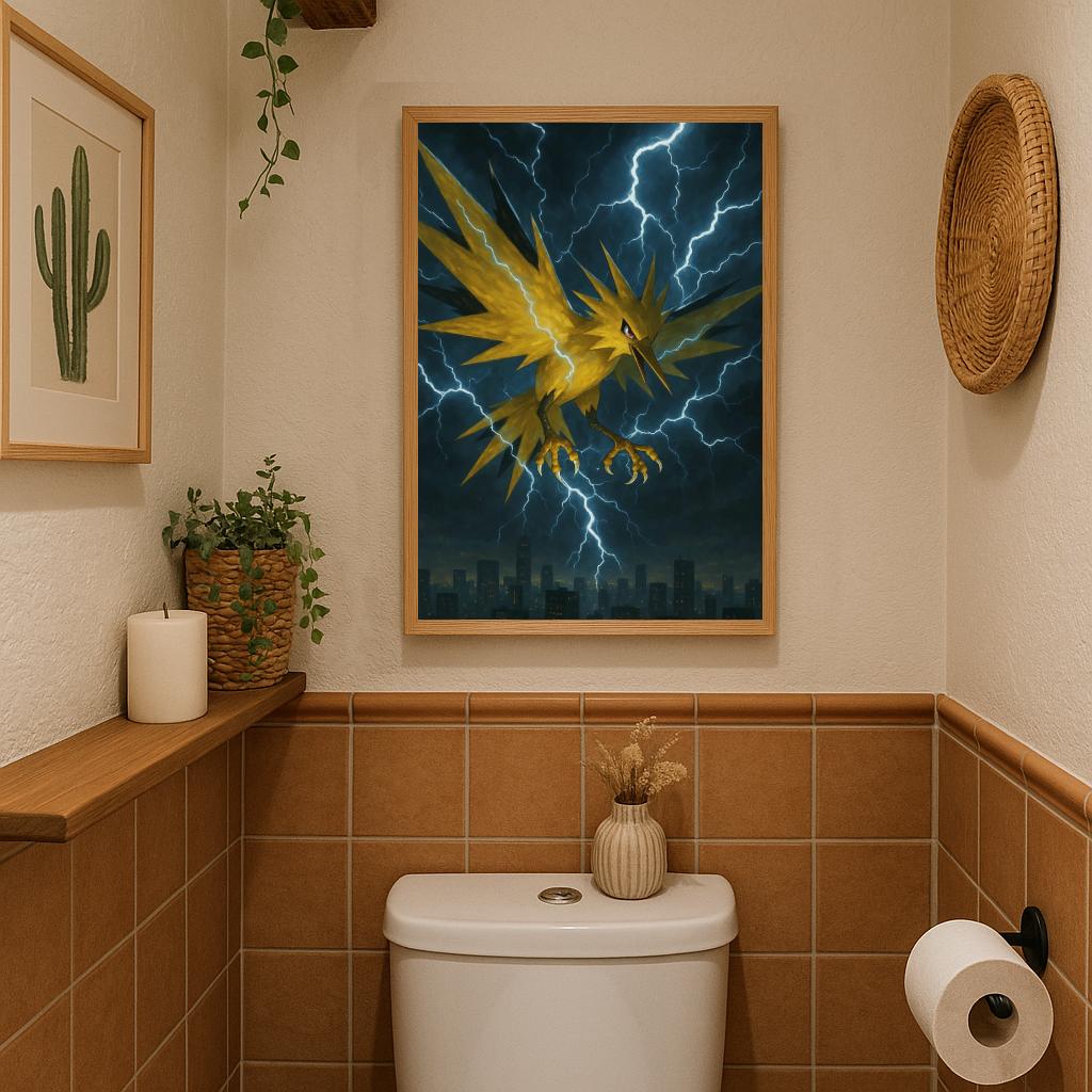 Zapdos Pokemon poster sfeerbeeld 3