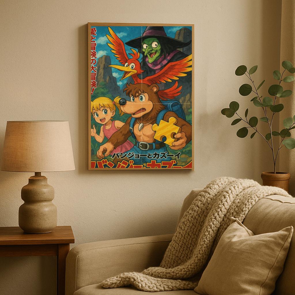 Banjo-Kazooie Manga poster sfeerbeeld 2