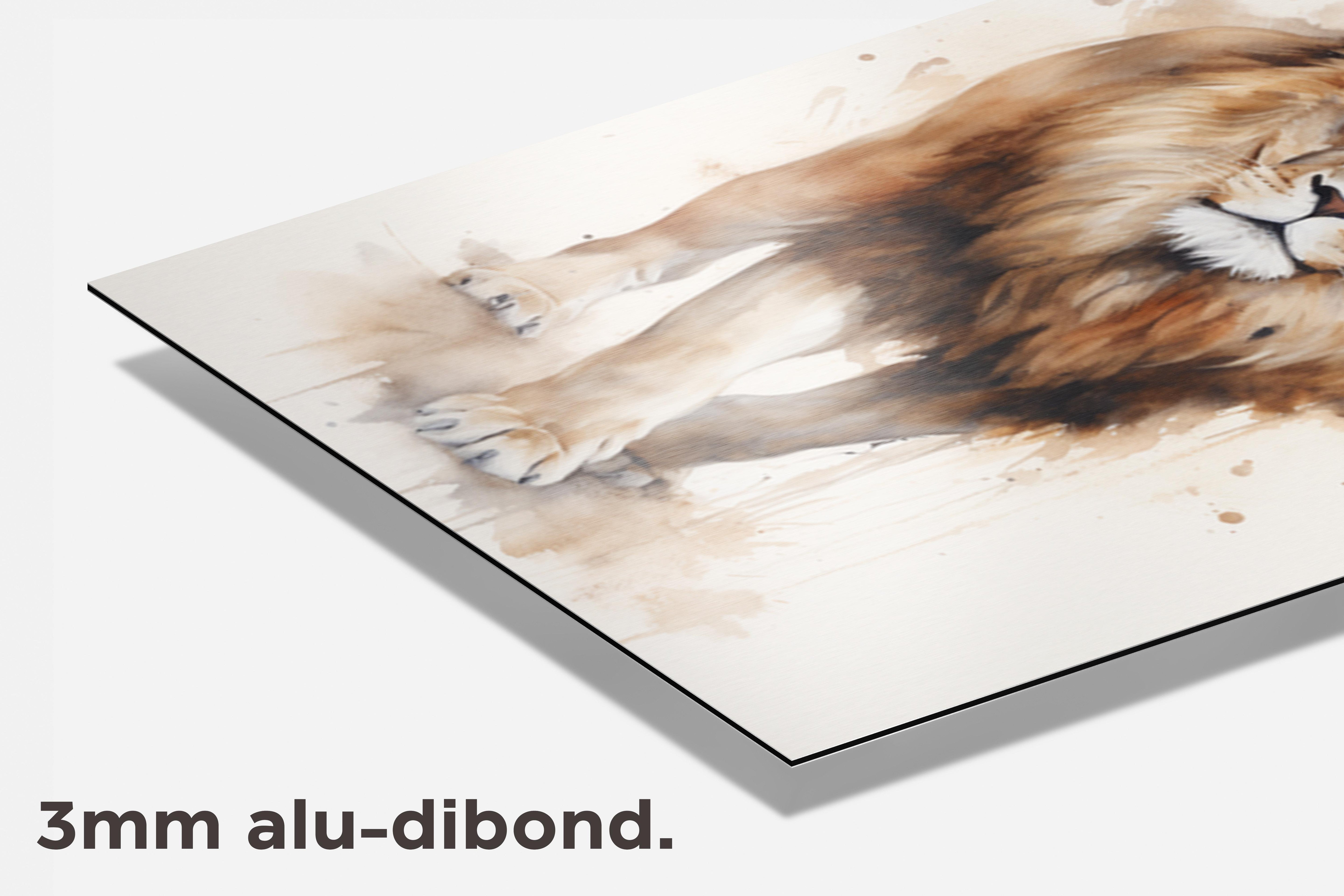 Leeuw Contrast dibond detail