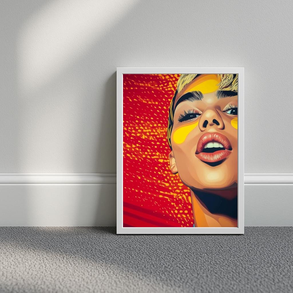 Portrait Pop Art poster sfeerbeeld 3