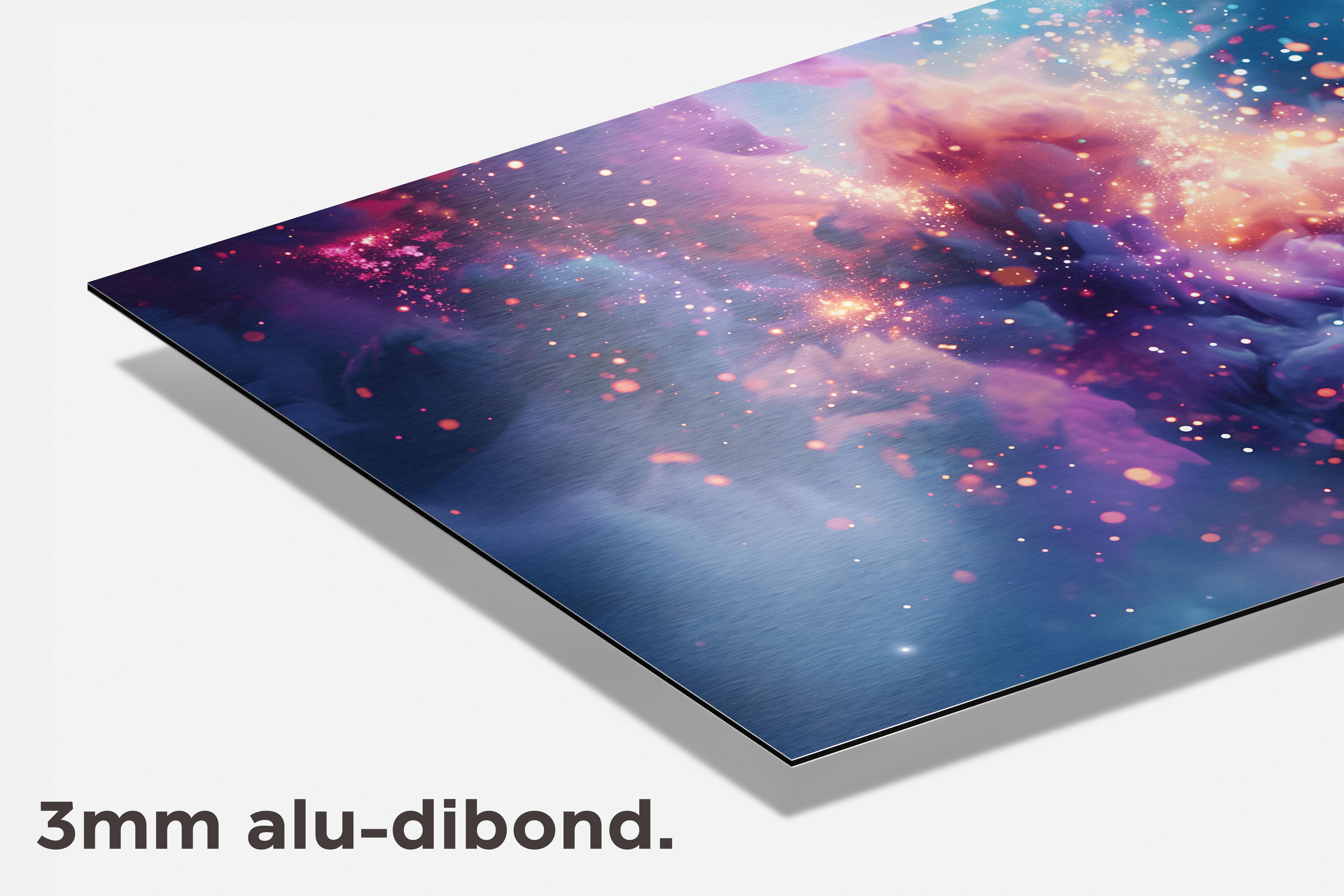 Kleuren Explosie dibond detail