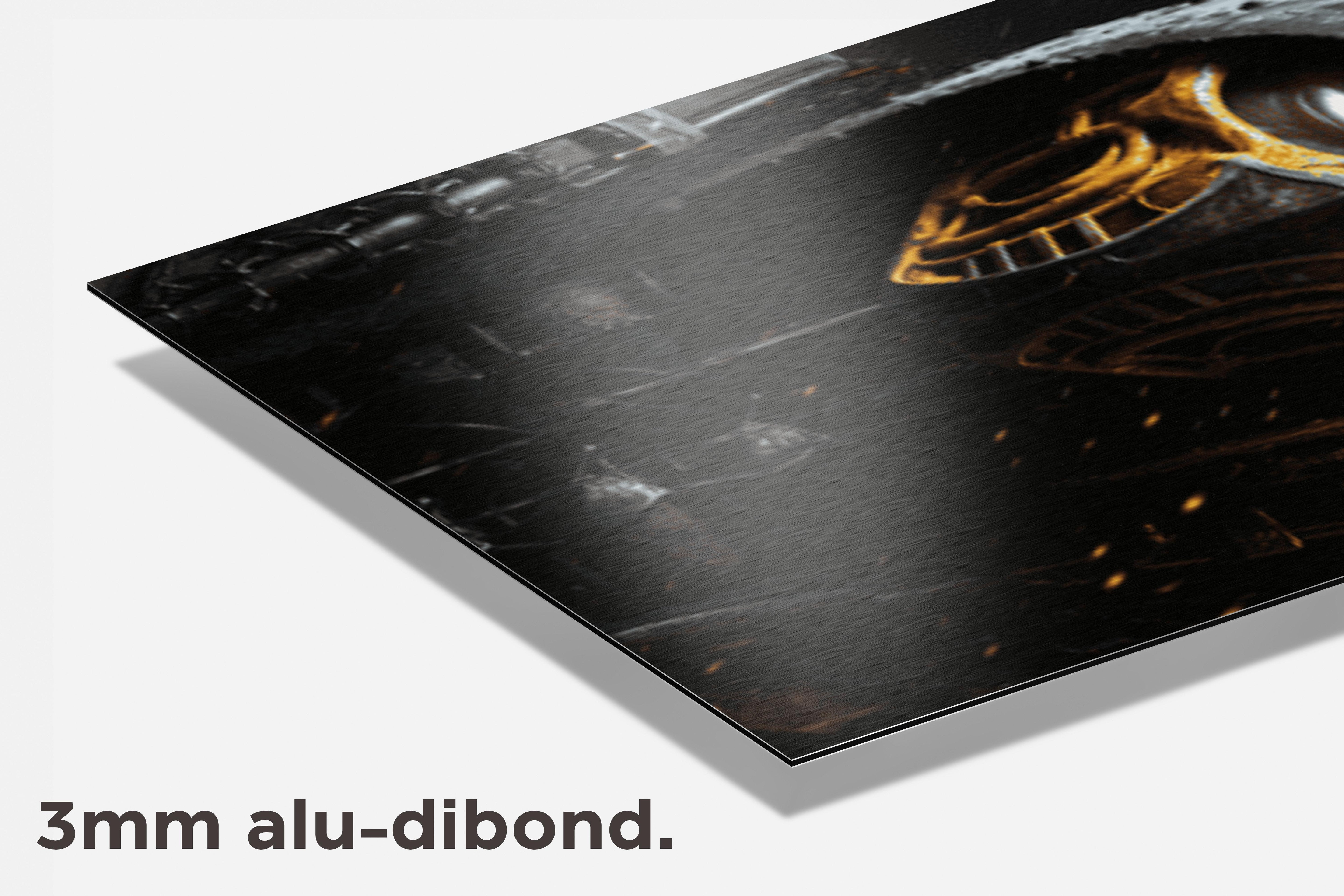 Scorpio Mortal Kombat dibond detail