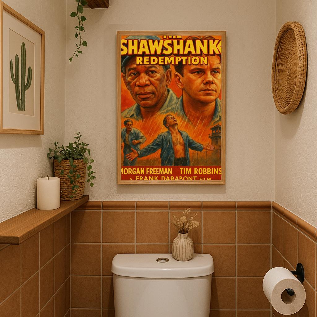 The Shawshank Redemption Art Text poster sfeerbeeld 3