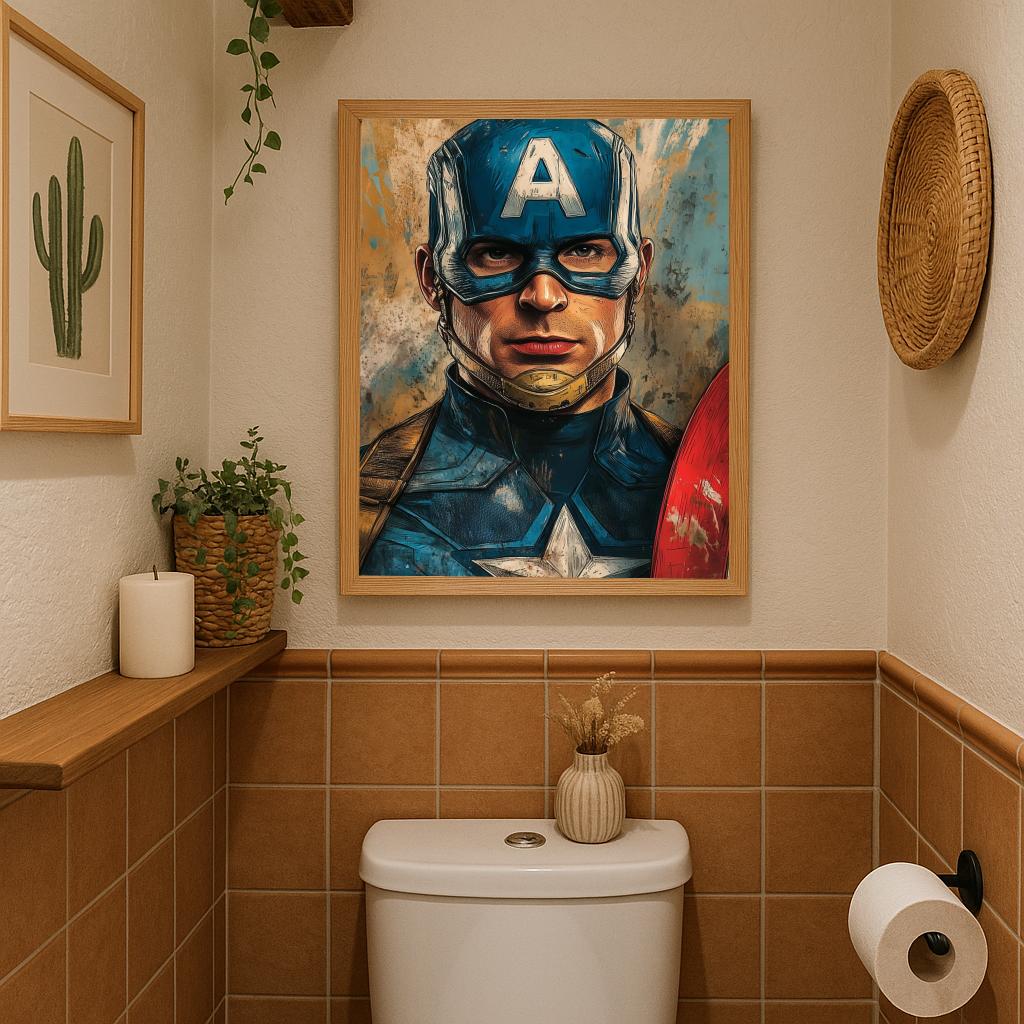 Captain America Marvel poster sfeerbeeld 2