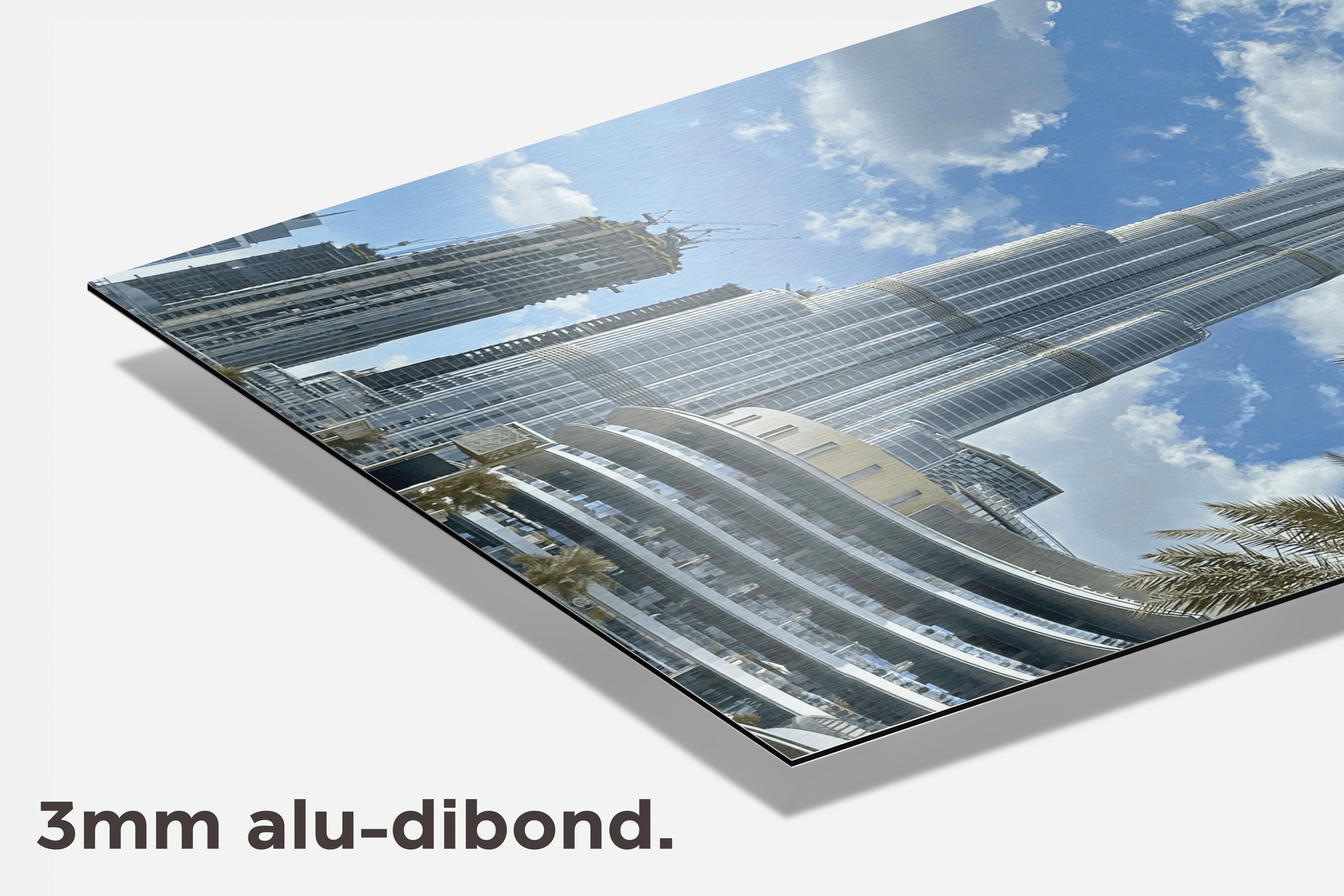 Burj Khalifa dibond detail