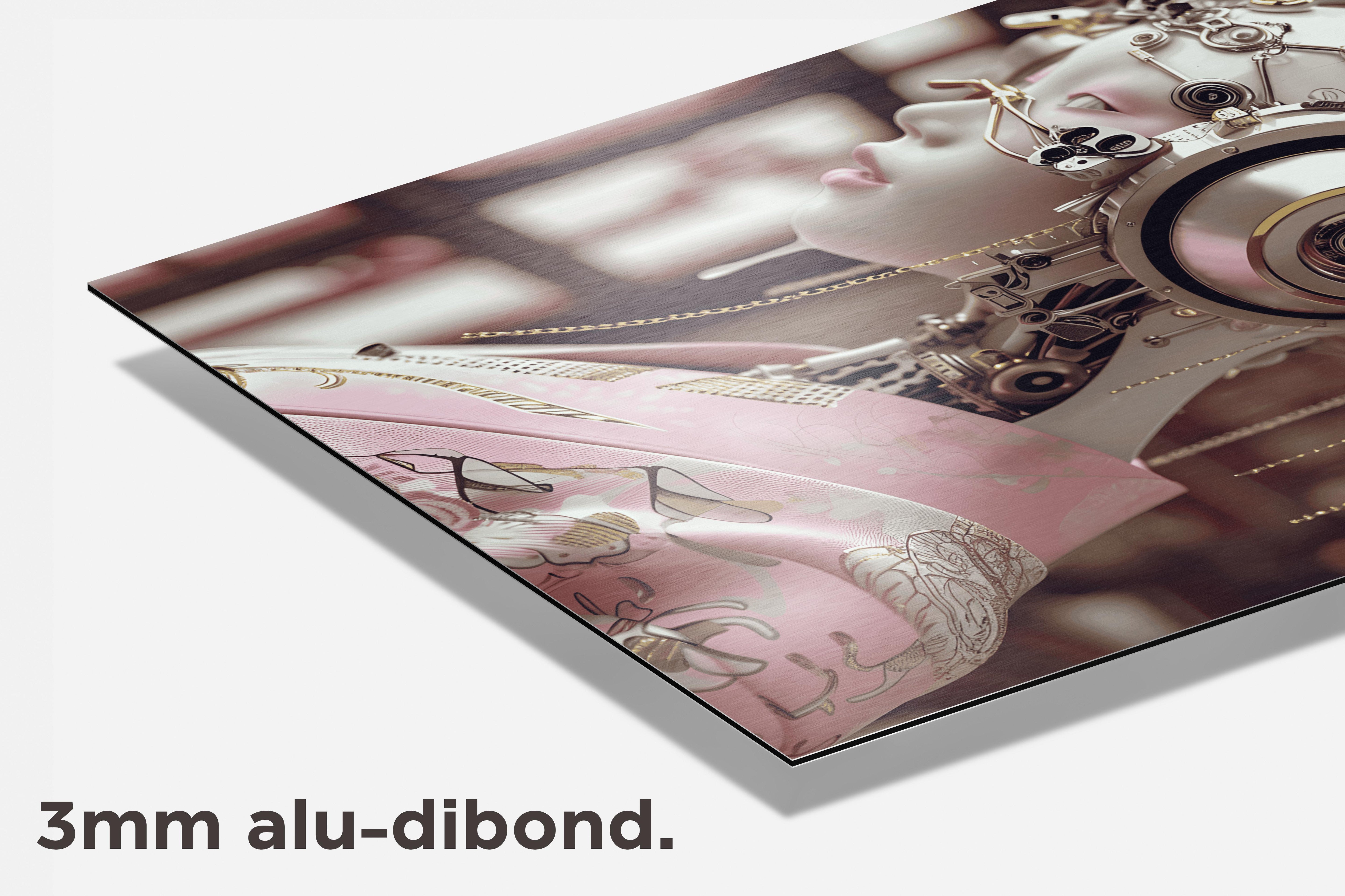 Robotgeisha dibond detail