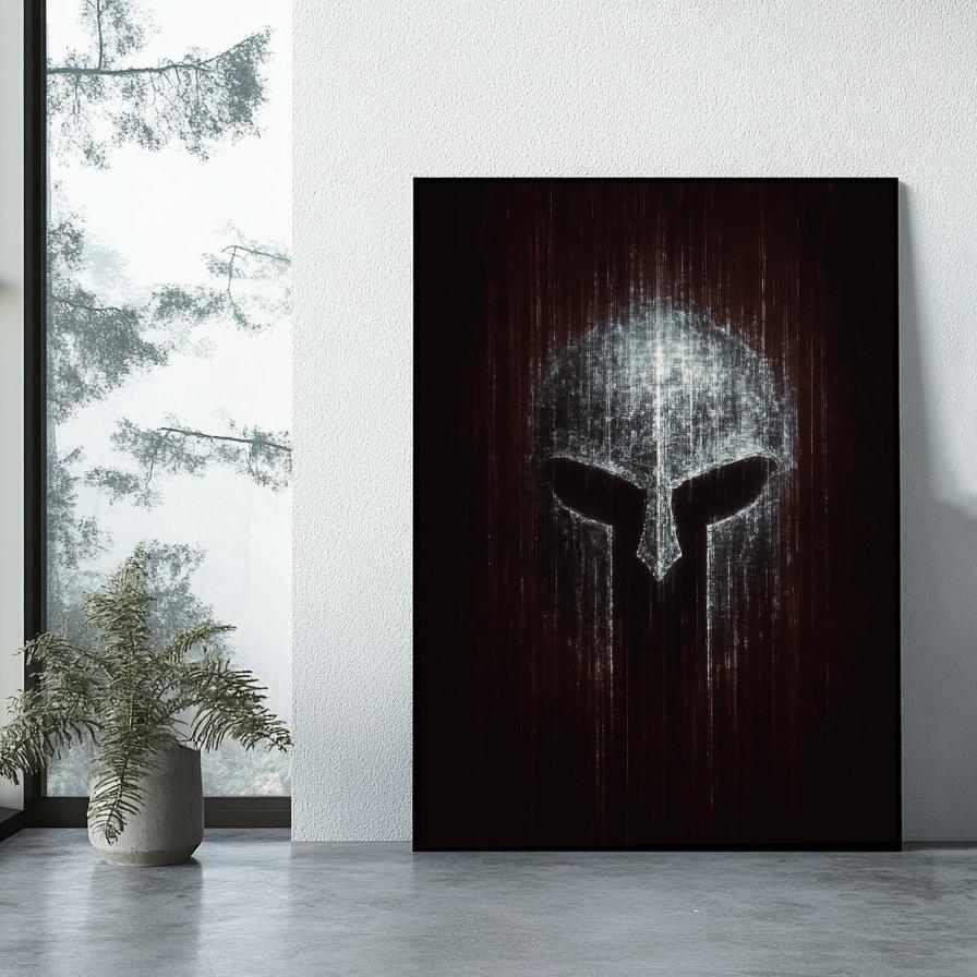 Spartan Helmet poster sfeerbeeld 1