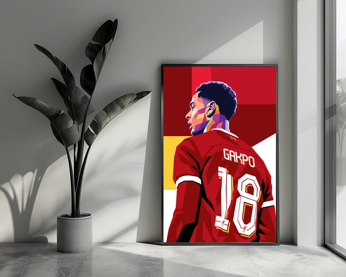 Cody Gakpo Pop Art poster van 25 Artstreet