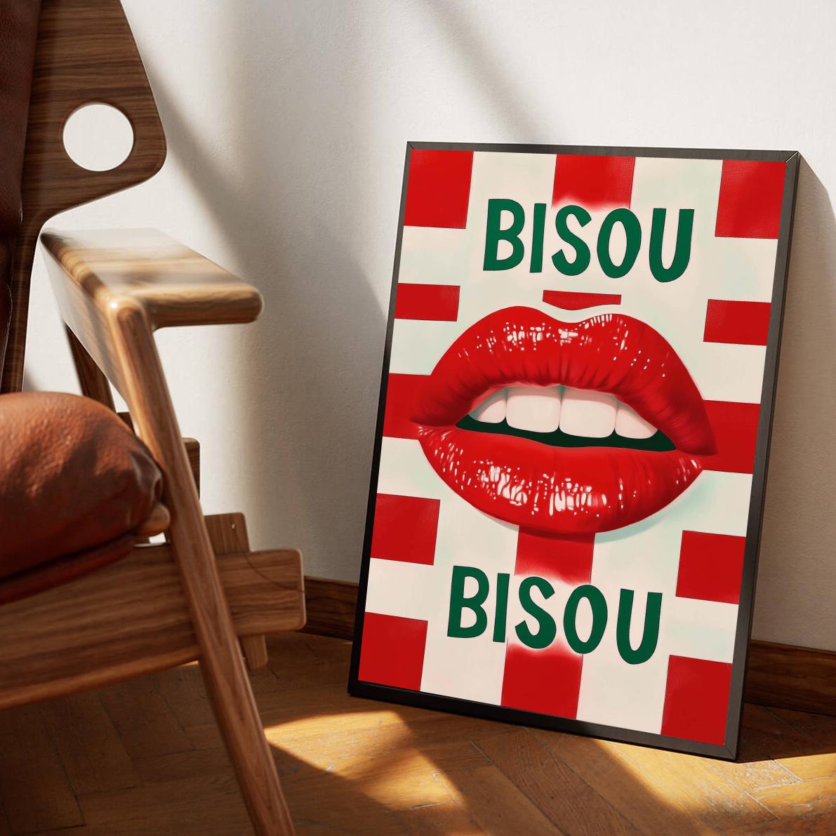 Bisou Text poster sfeerbeeld 1