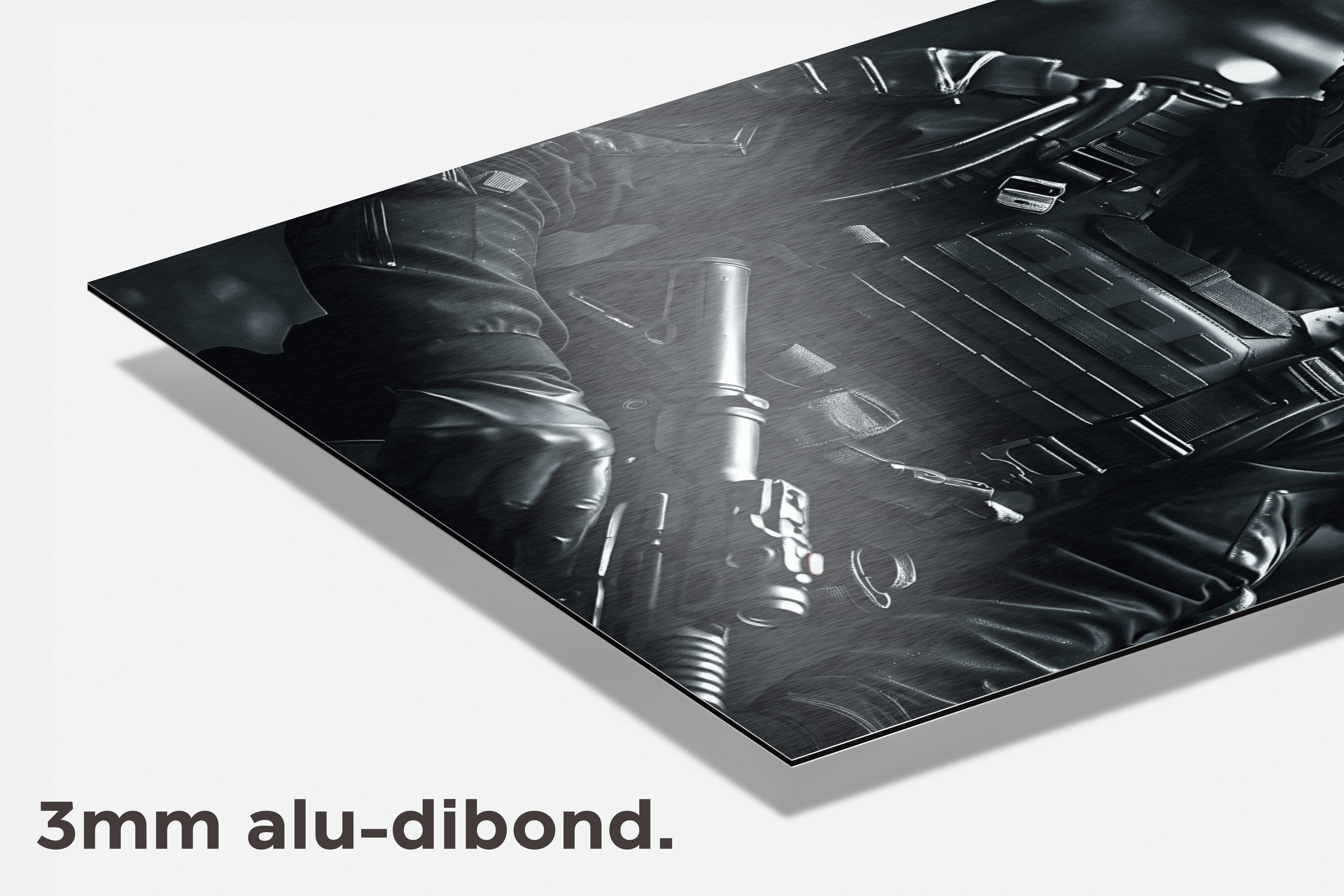Special Forces dibond detail