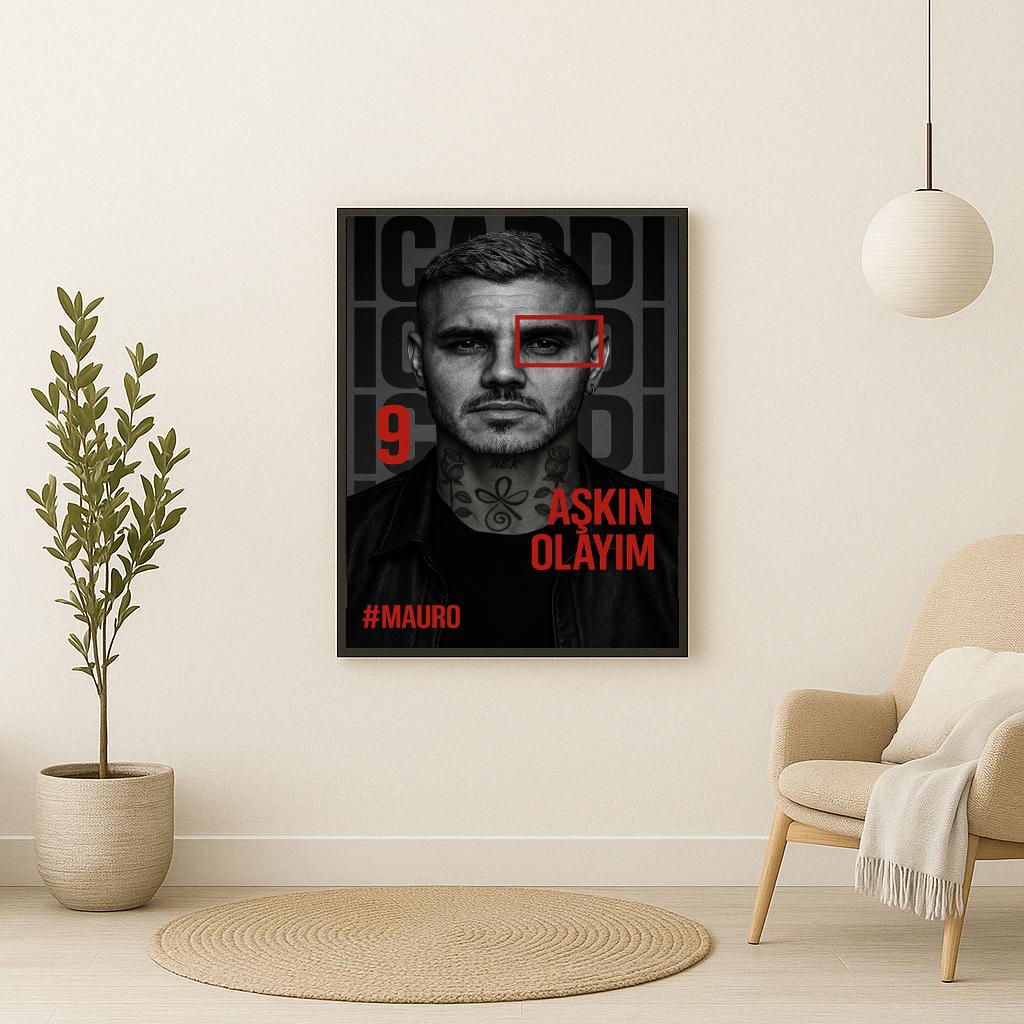 Mauro Icardi Aşkın Olayım poster sfeerbeeld 2