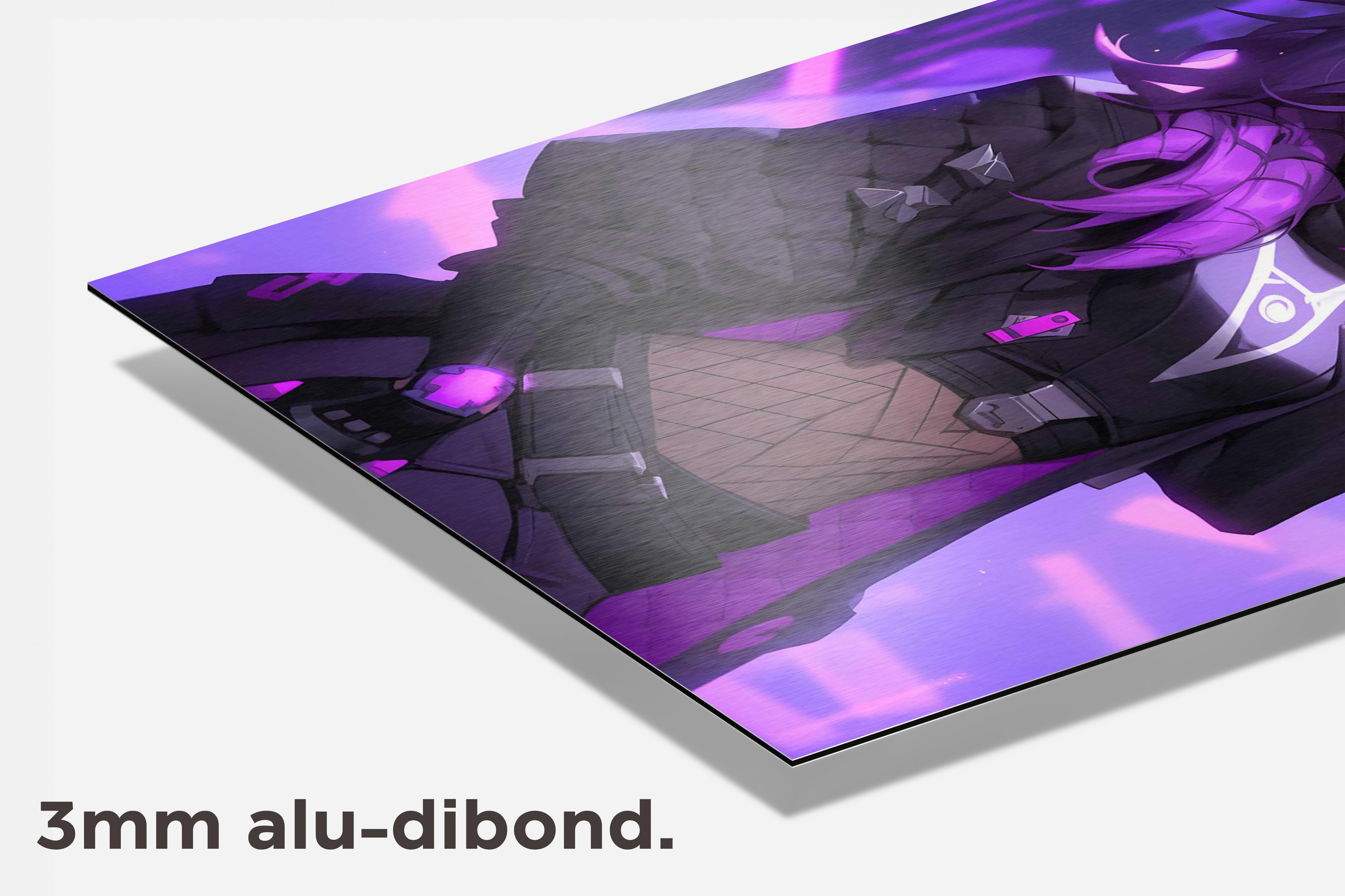 Overwatch Sombra dibond detail