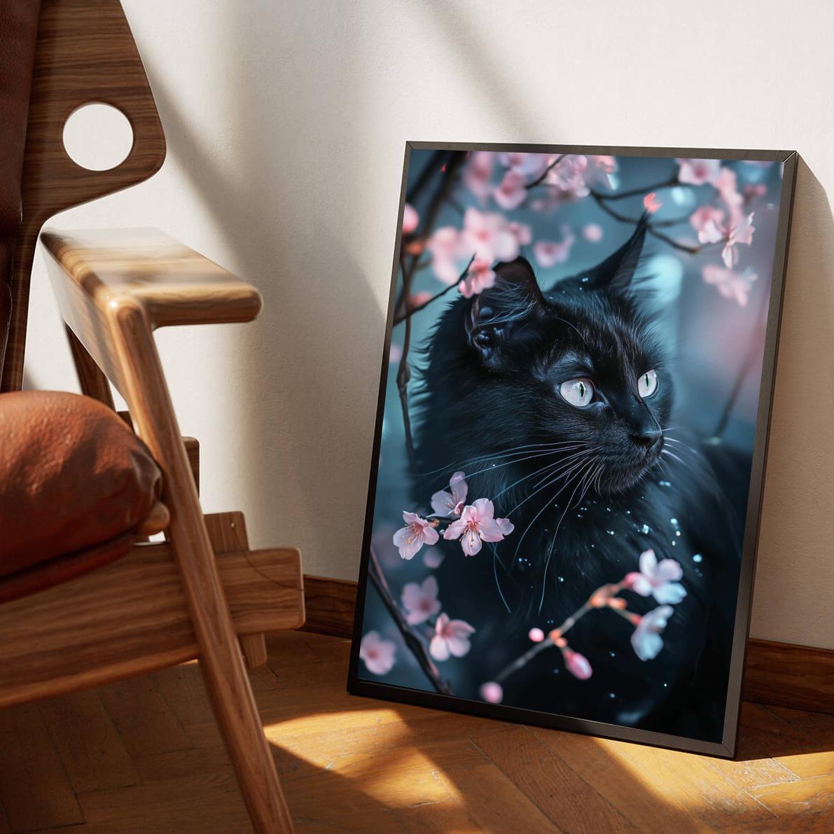 Black Cat poster van 25 Artstreet