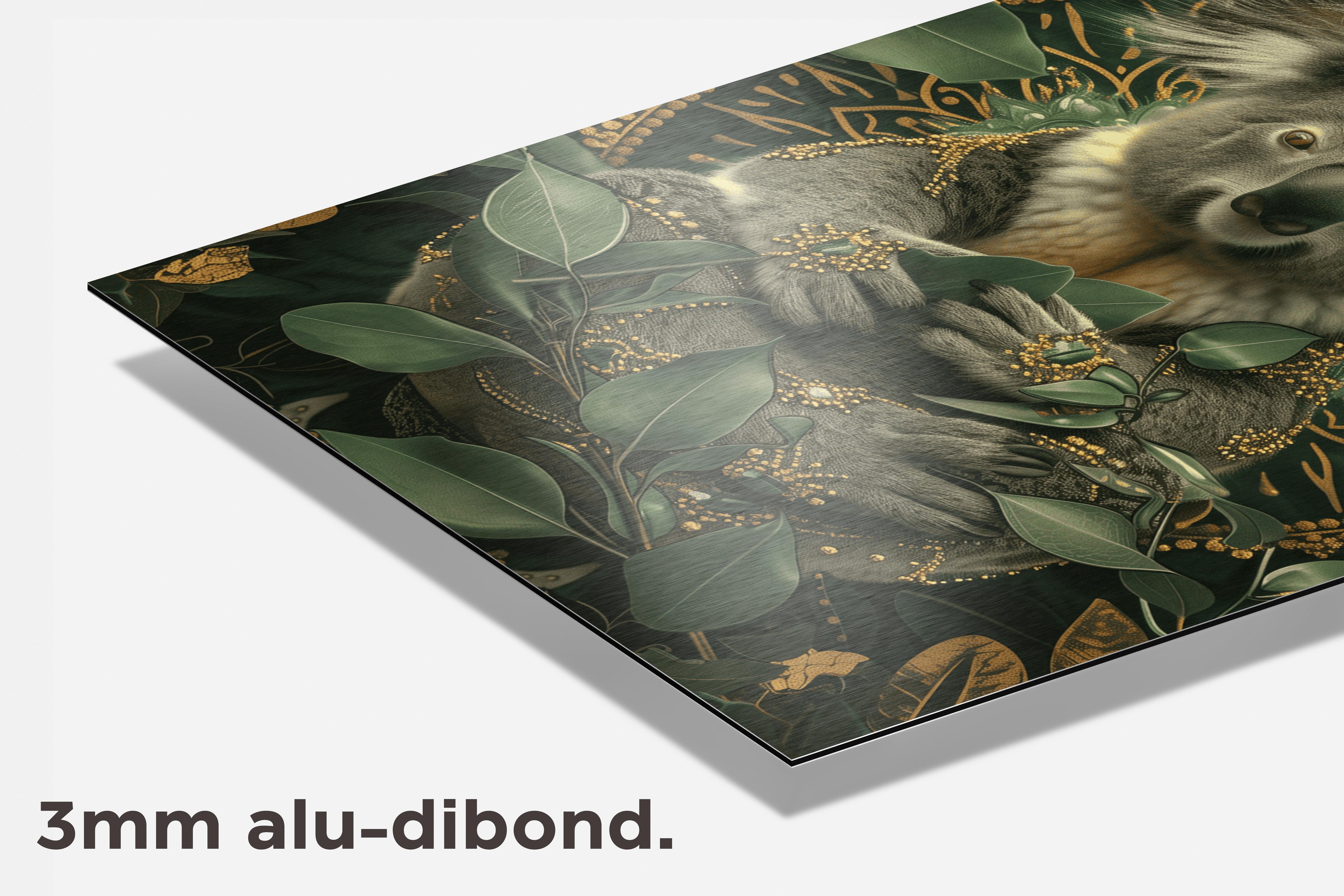 Koala dibond detail