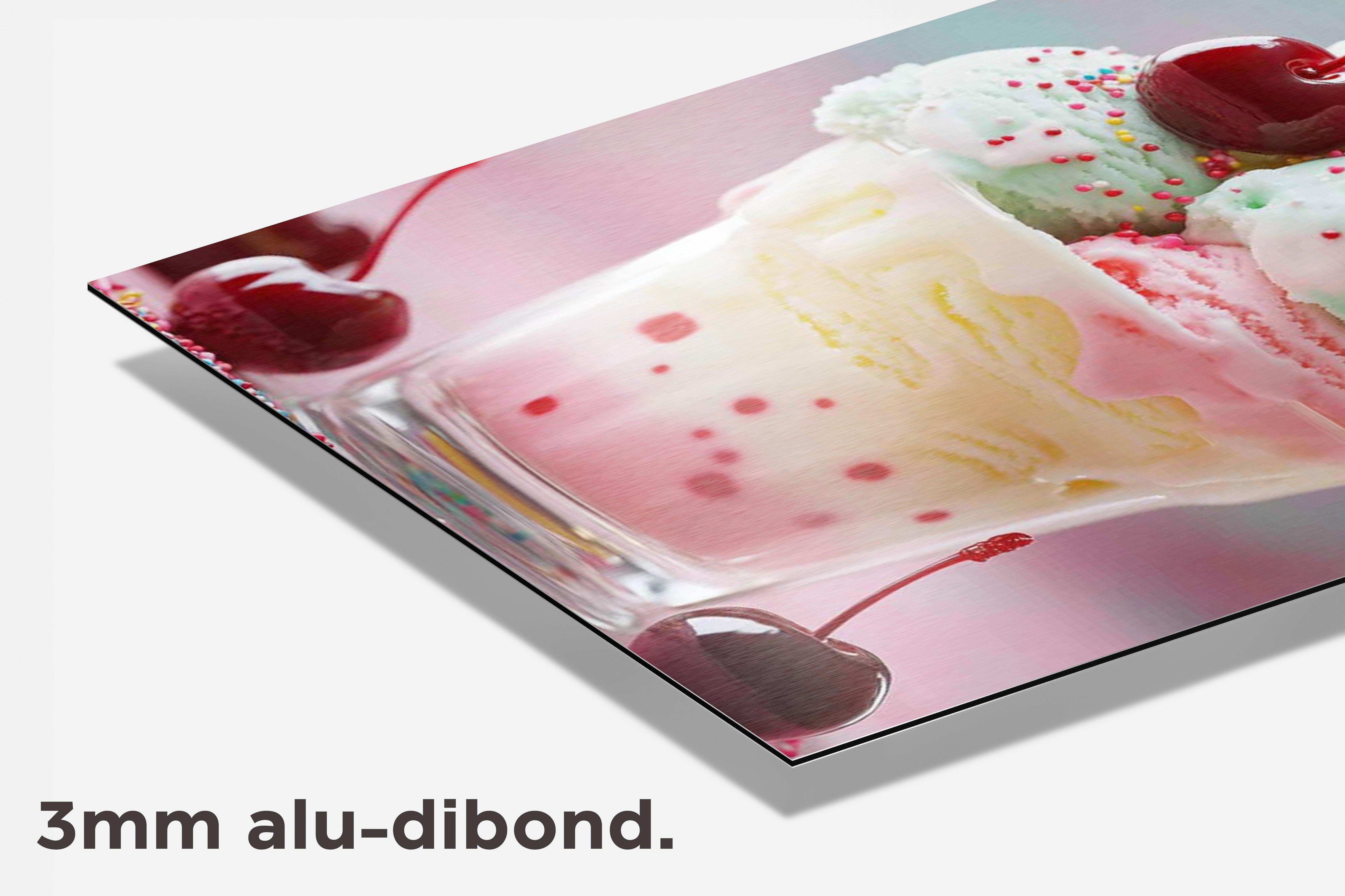 IJsje Kers dibond detail