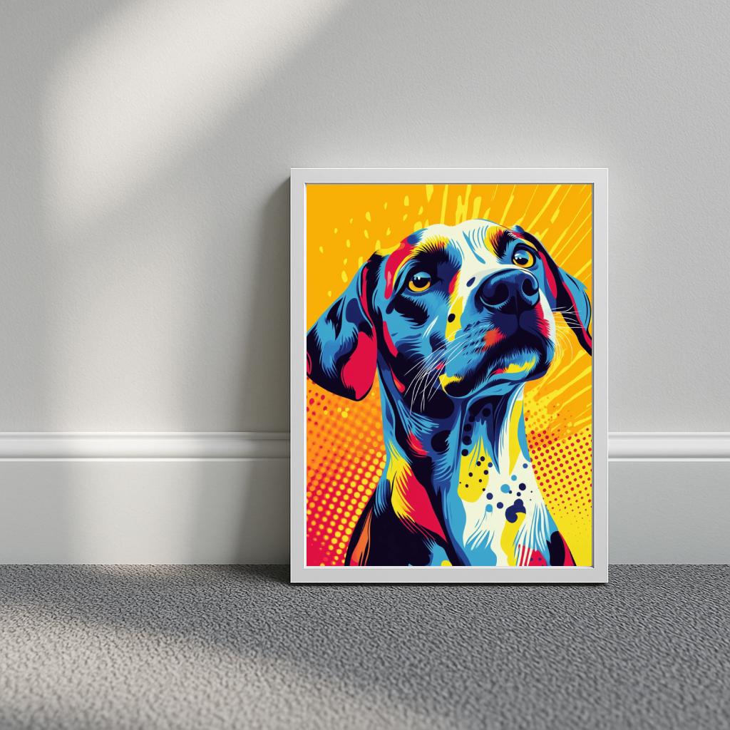 Dog Pop Art poster sfeerbeeld 3