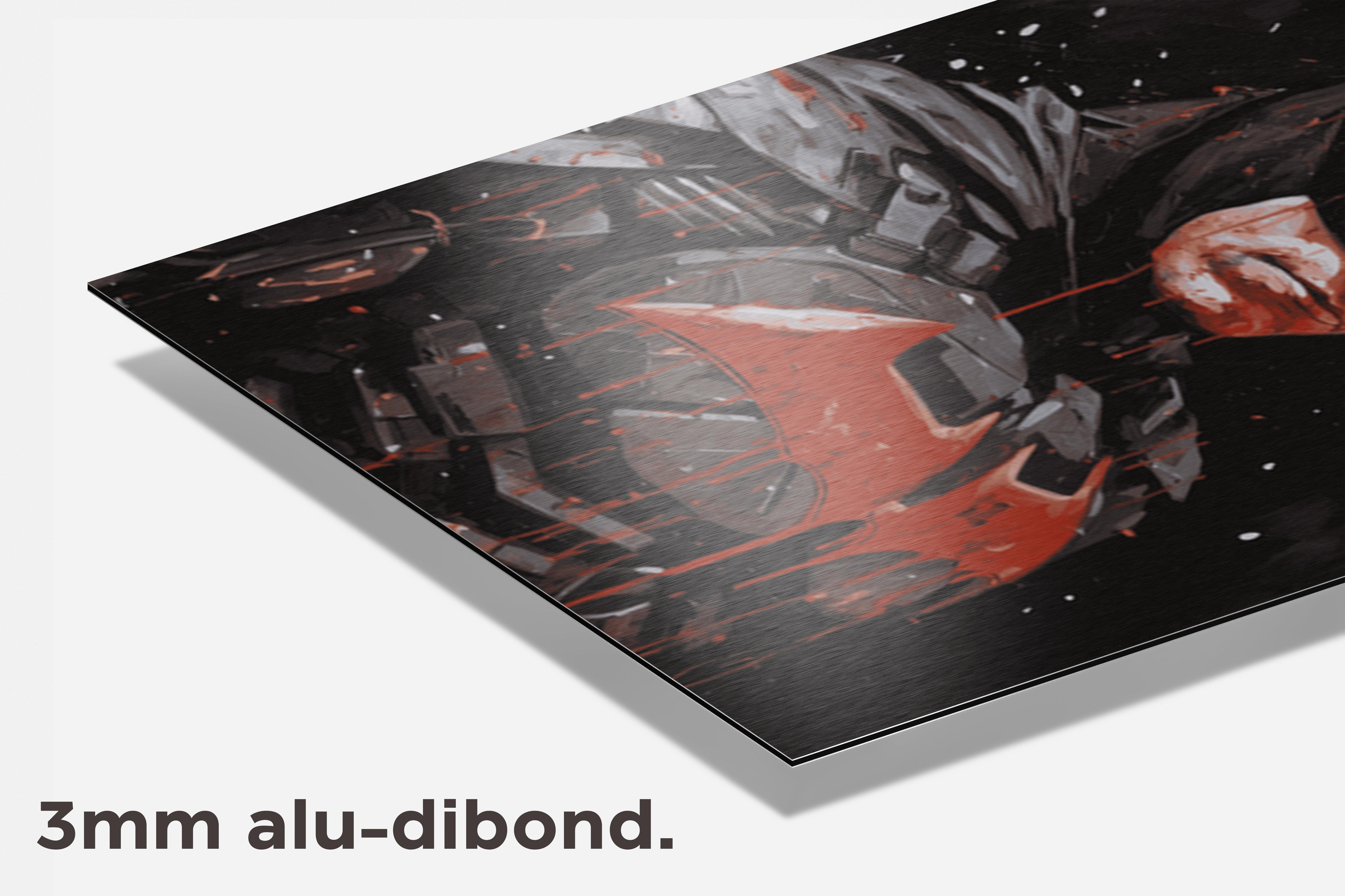 Batman dibond detail
