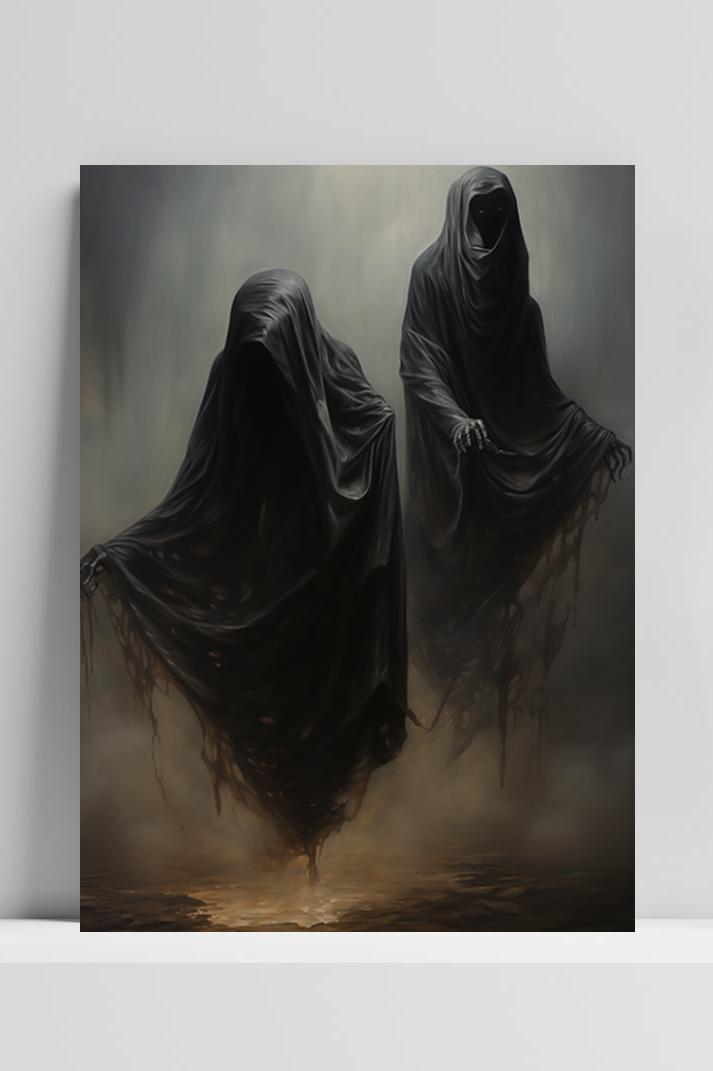Dementors op 3mm aluminium dibond