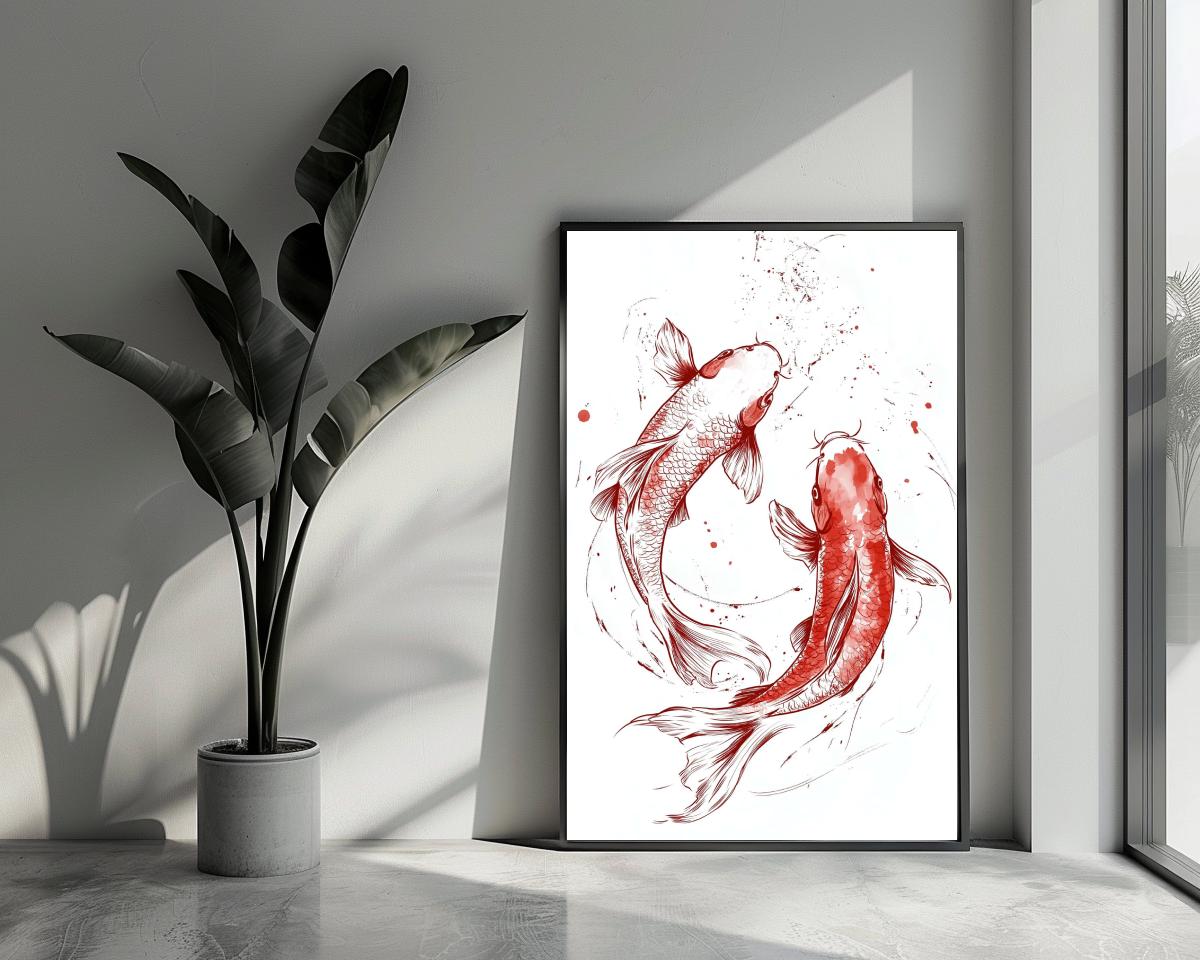 Koi poster van 25 Artstreet