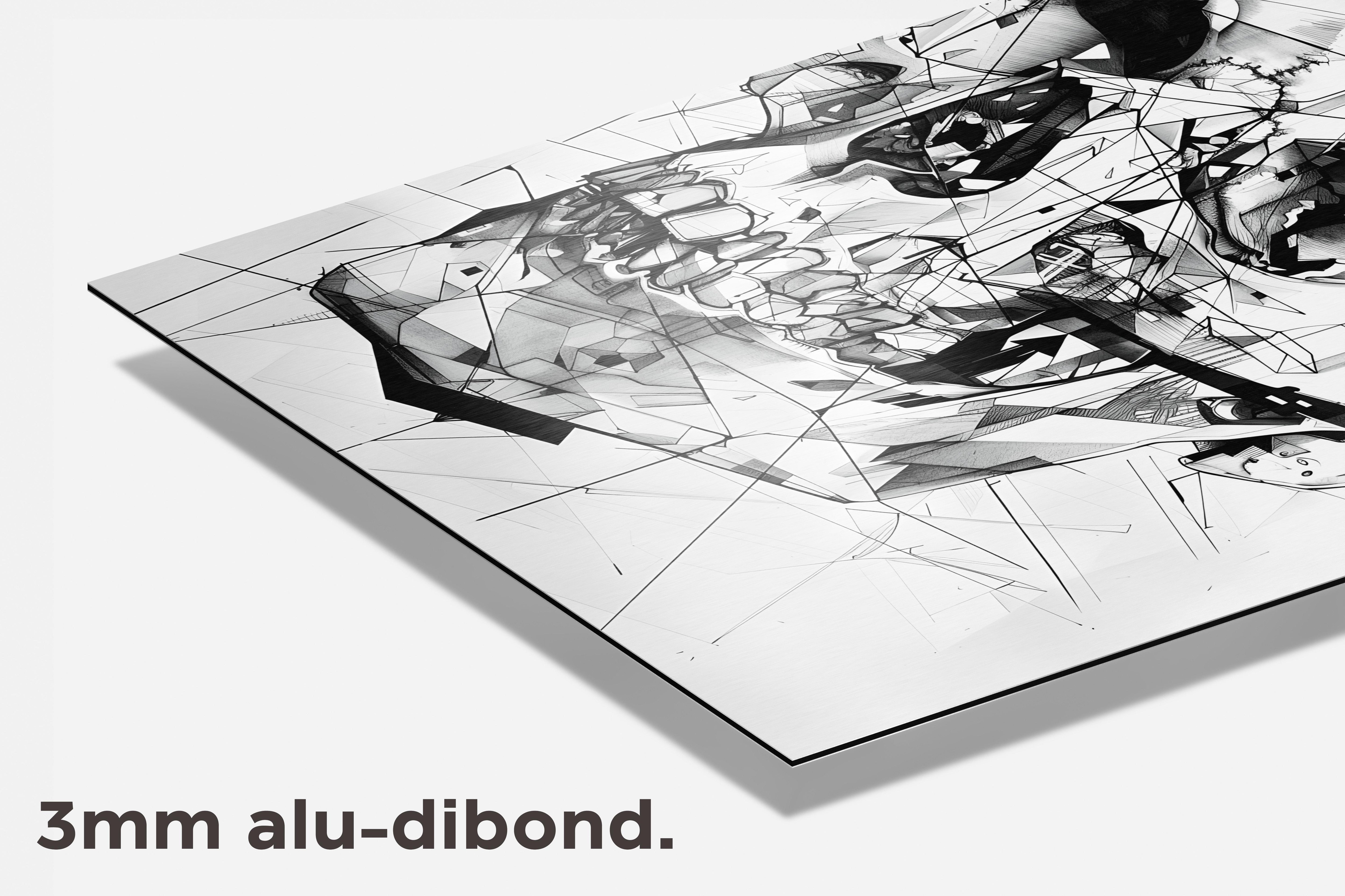 Skul dibond detail