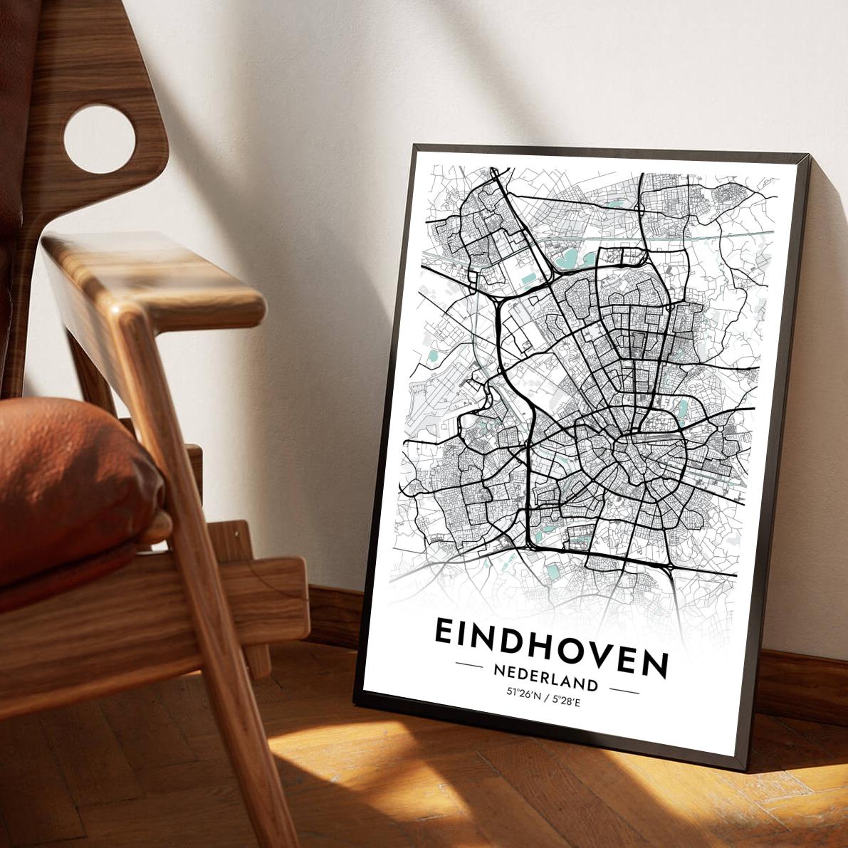 Eindhoven Blauw poster sfeerbeeld 1