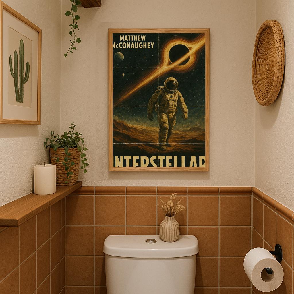 Interstellar Art Text poster sfeerbeeld 3