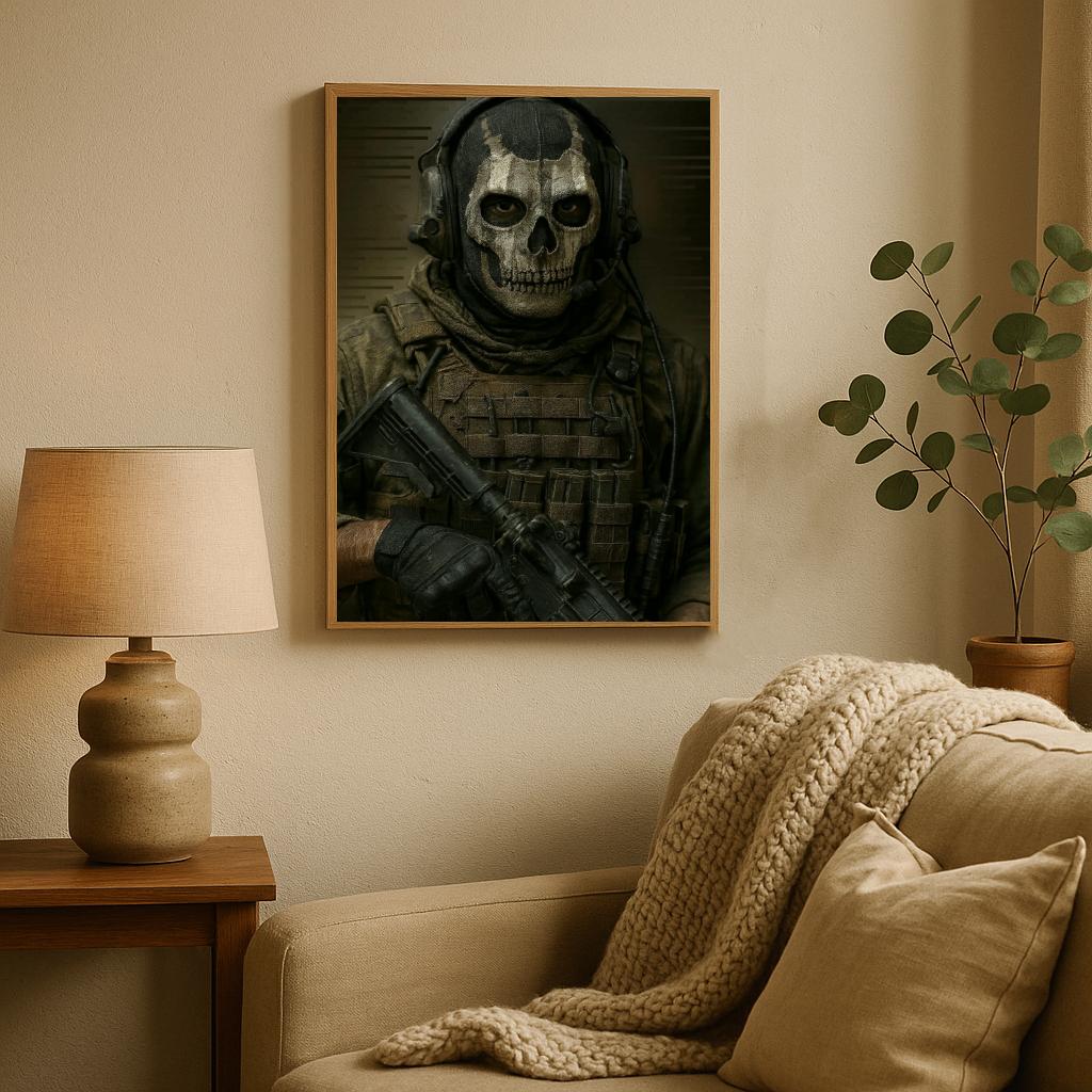 Ghost Call Of Duty poster sfeerbeeld 2