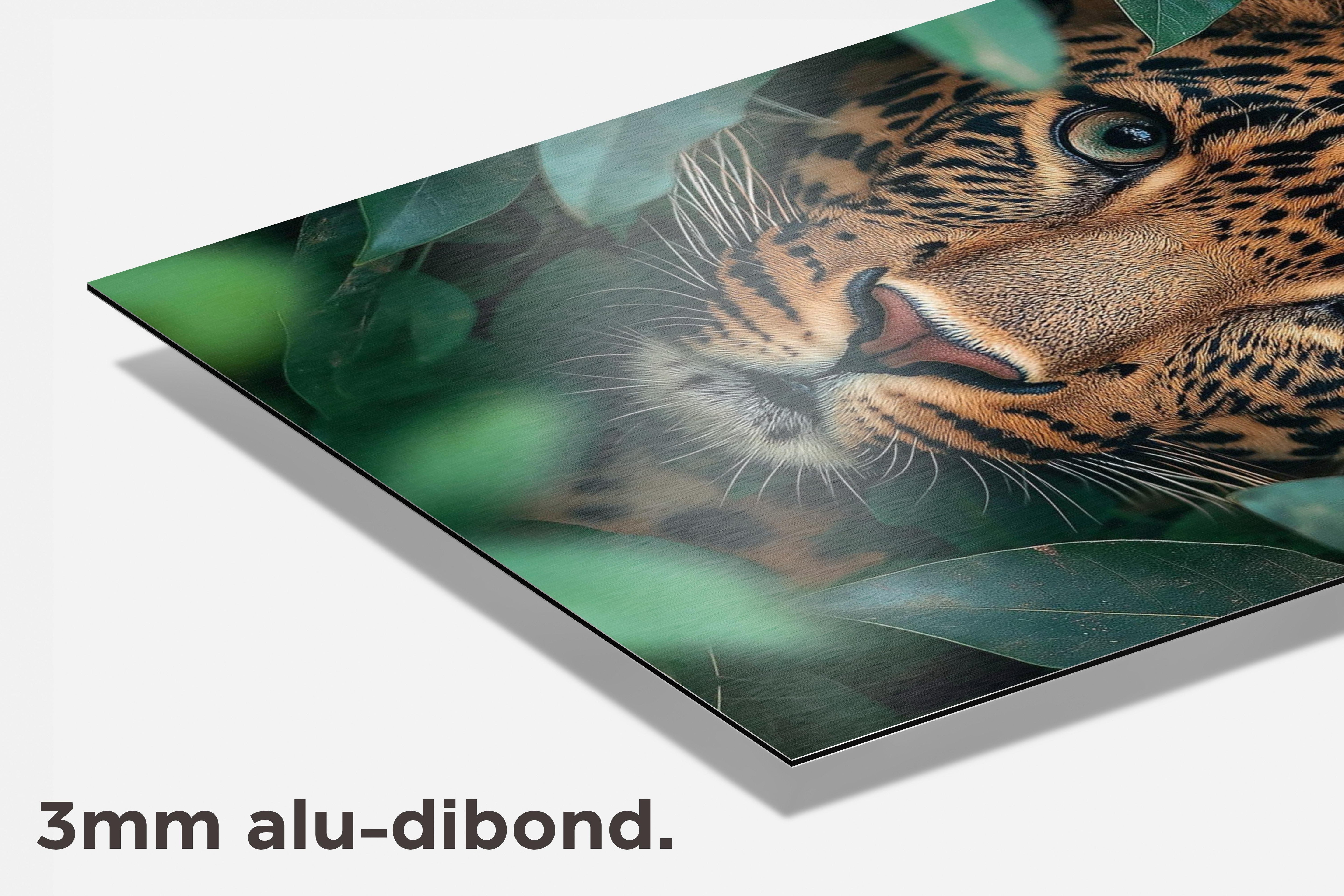 Luipaard dibond detail