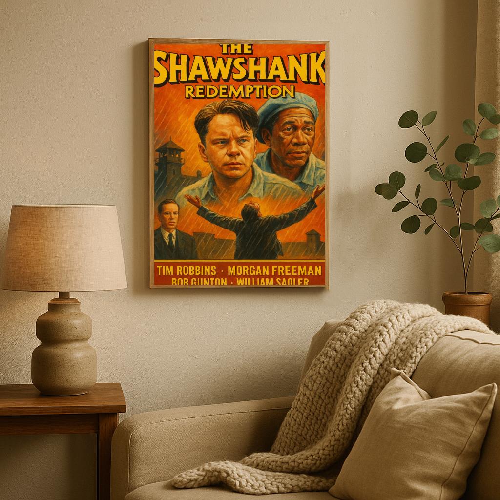 The Shawshank Redemption Text poster sfeerbeeld 2