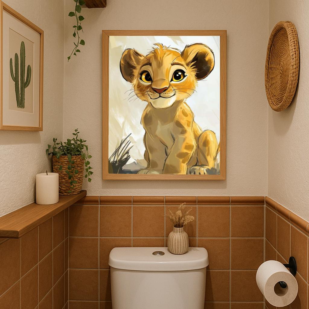Liobn Cub Cartoon poster sfeerbeeld 2