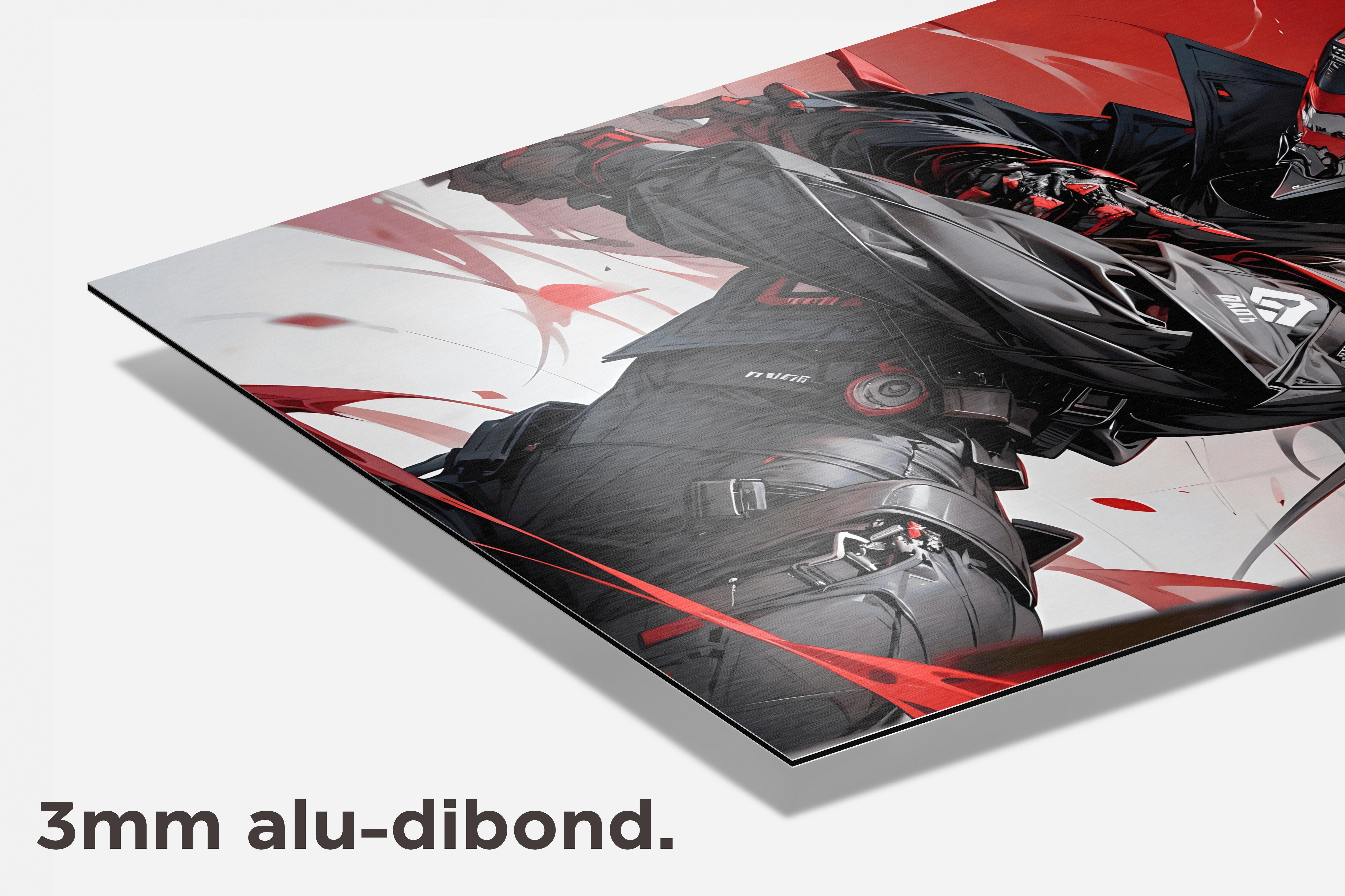 Masker Ninja dibond detail