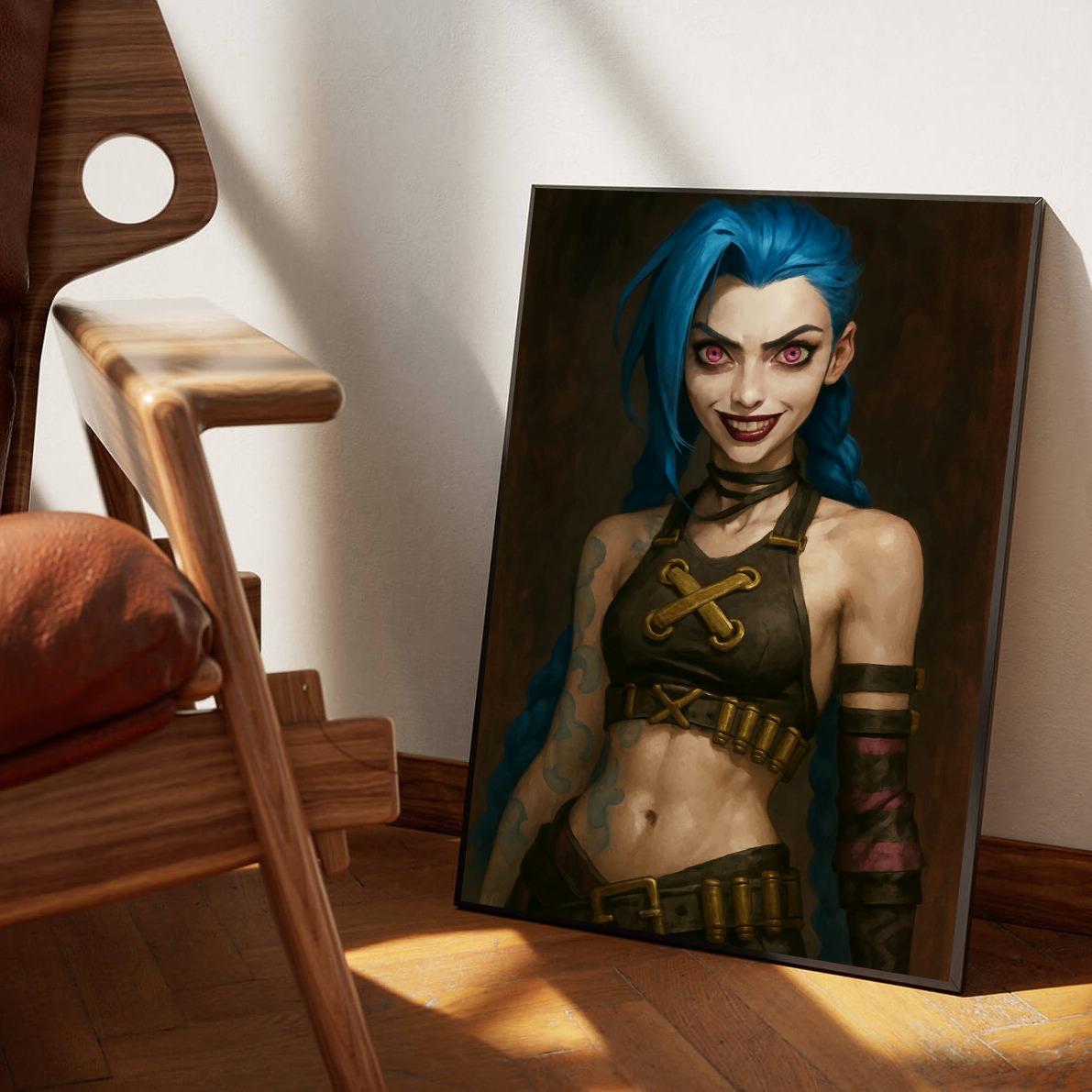 Jinx League of Legends poster sfeerbeeld 1