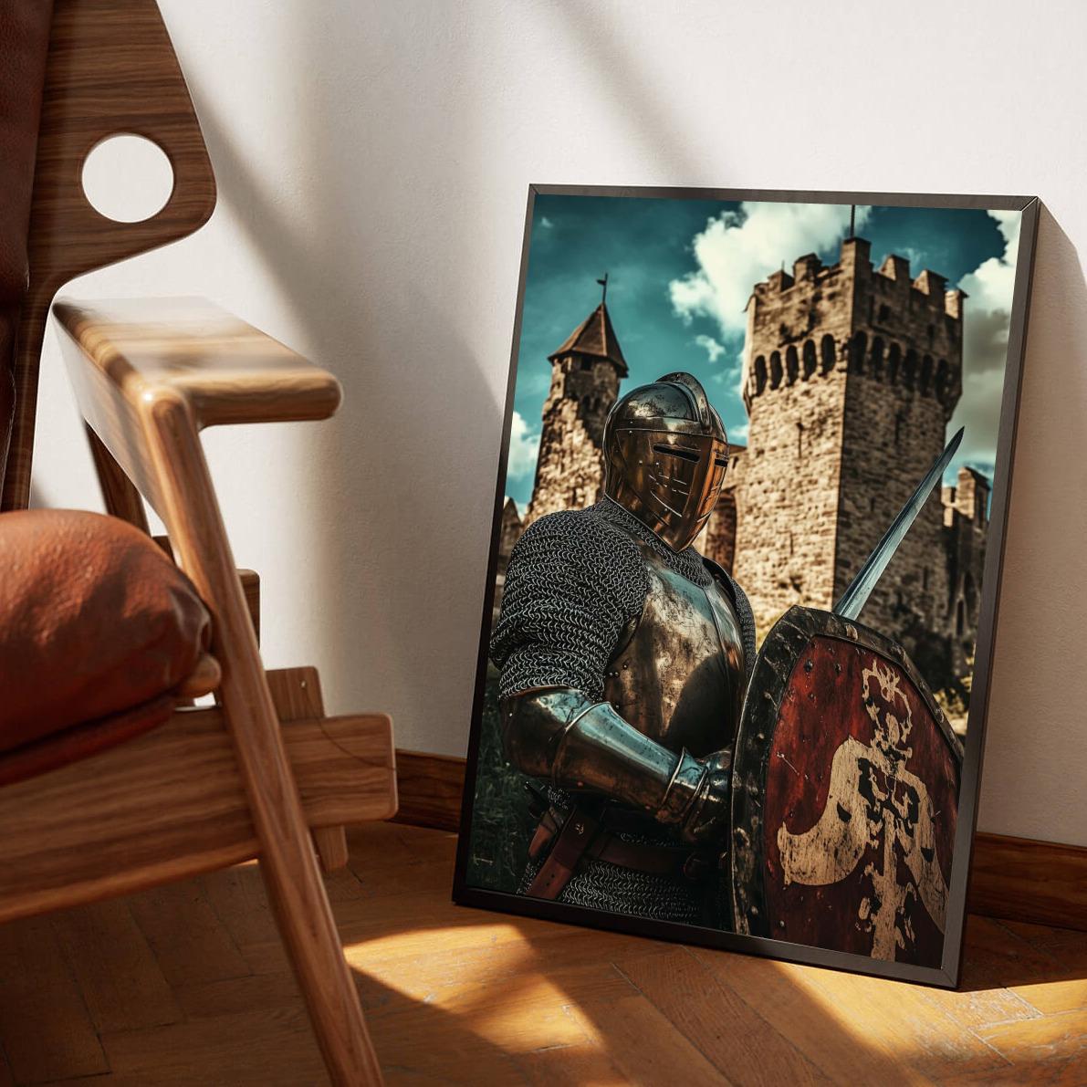 Knight Castle poster van 25 Artstreet