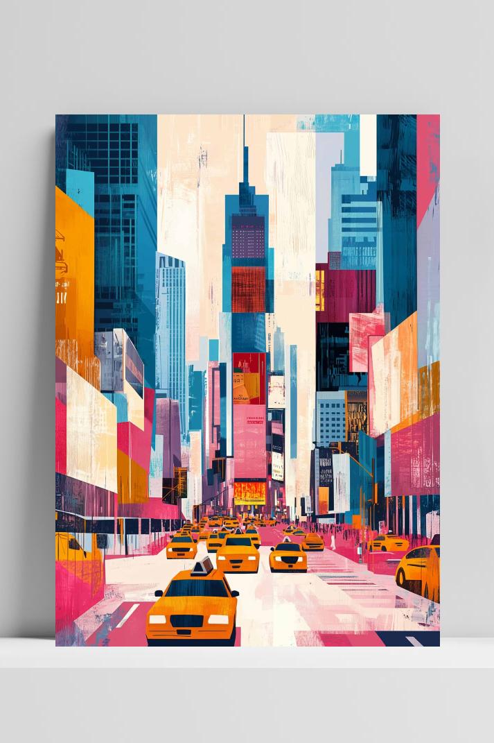 New York Times Square op 3mm aluminium dibond