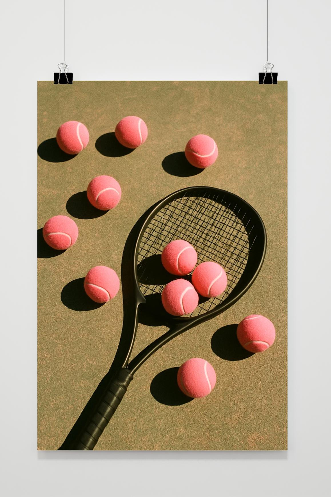 Tennis poster van 25 Artstreet