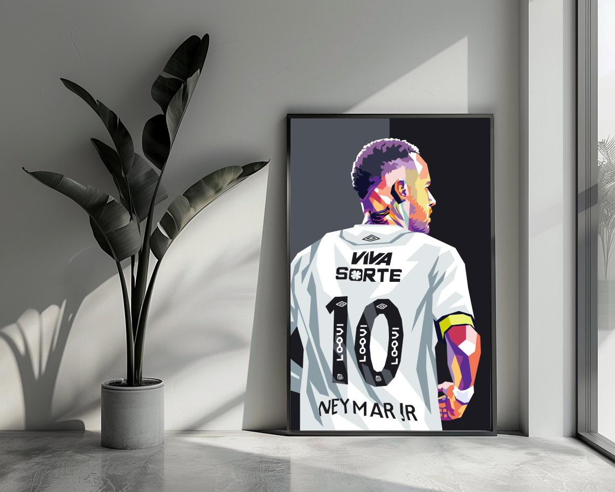 Neymar Jr. poster van 25 Artstreet