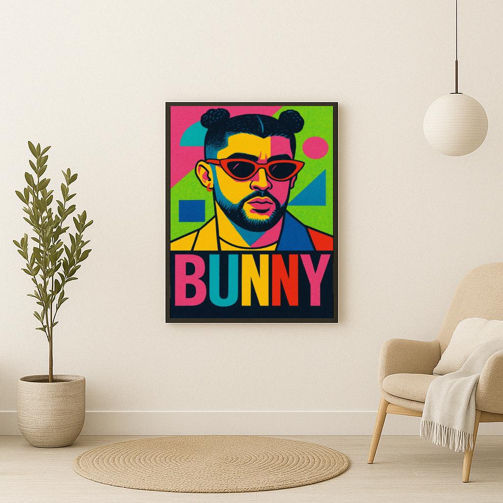 Bad Bunny Text poster sfeerbeeld 2