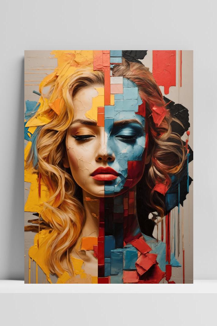 Duo Inval op 3mm aluminium dibond