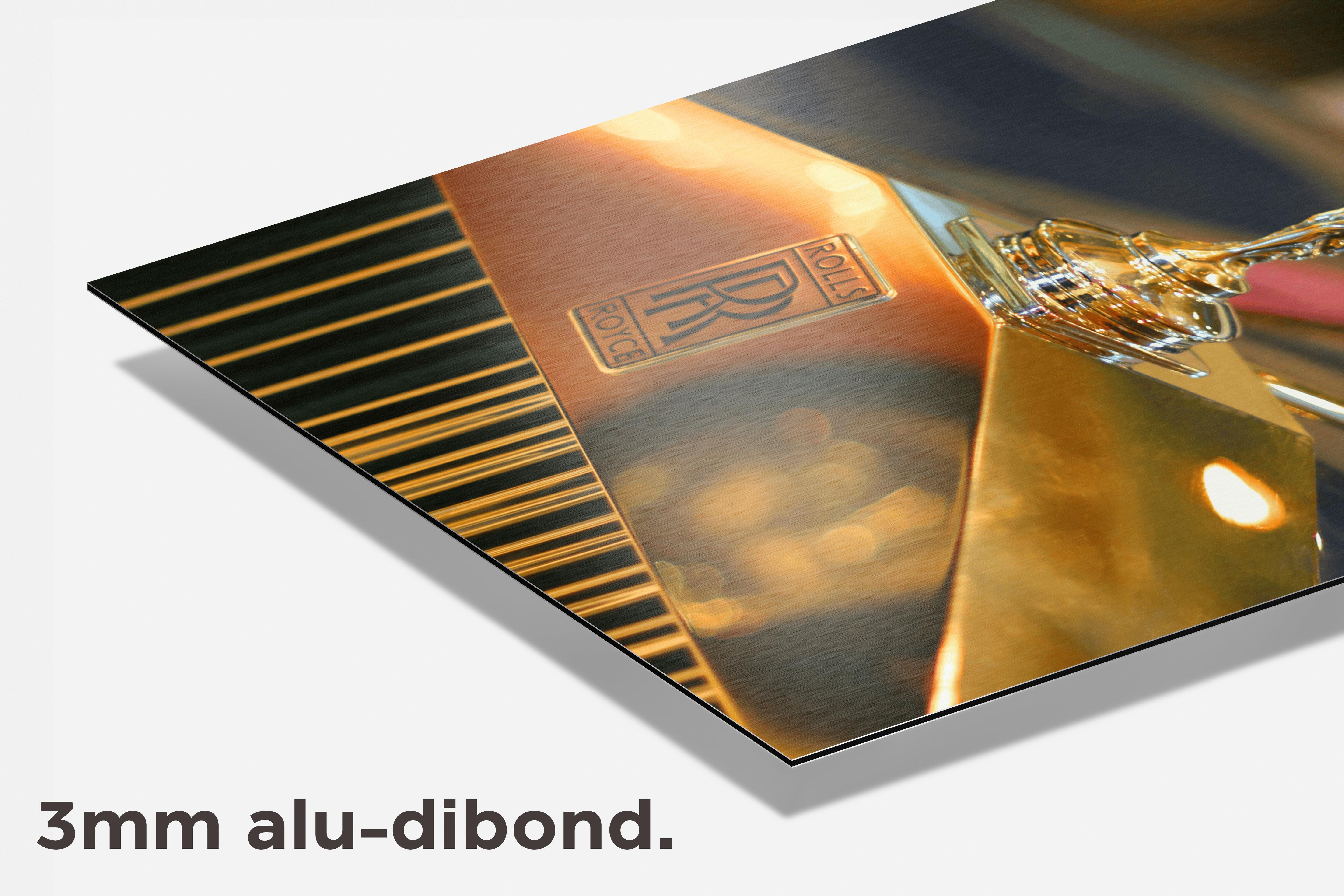 Rolls Royce dibond detail